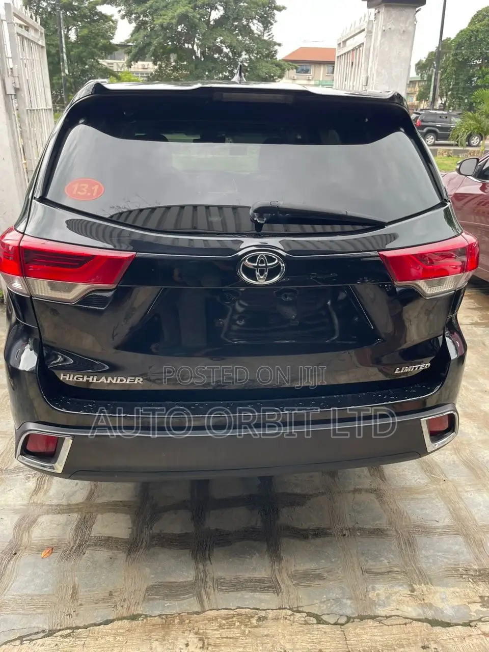 Toyota Highlander Limited 4x2 V6 (3.5L 6cyl 8A) 2018 Black
