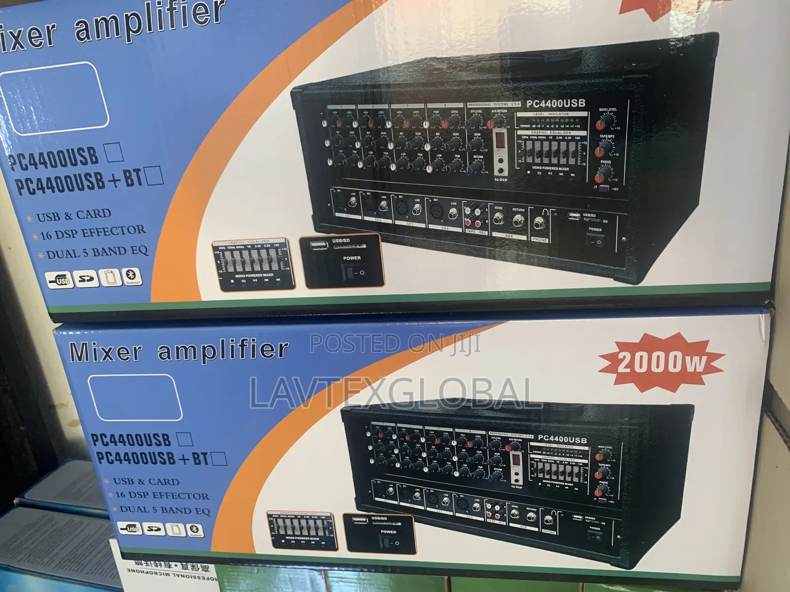 Grace Sound 4 Channel Powered Mixer (Box)