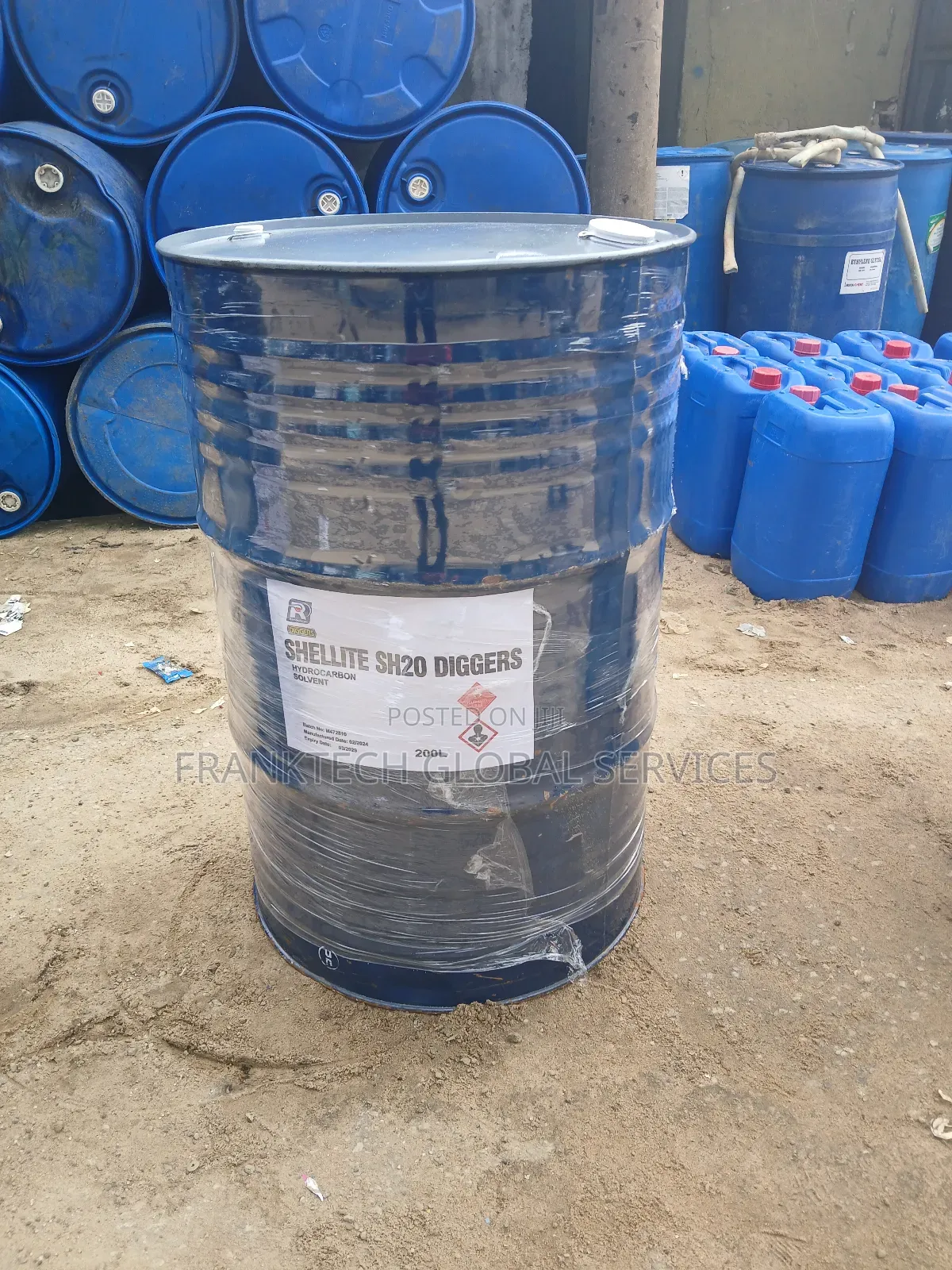 Shellite Sh20 Diggers Hydrocarbon Solvent 200l