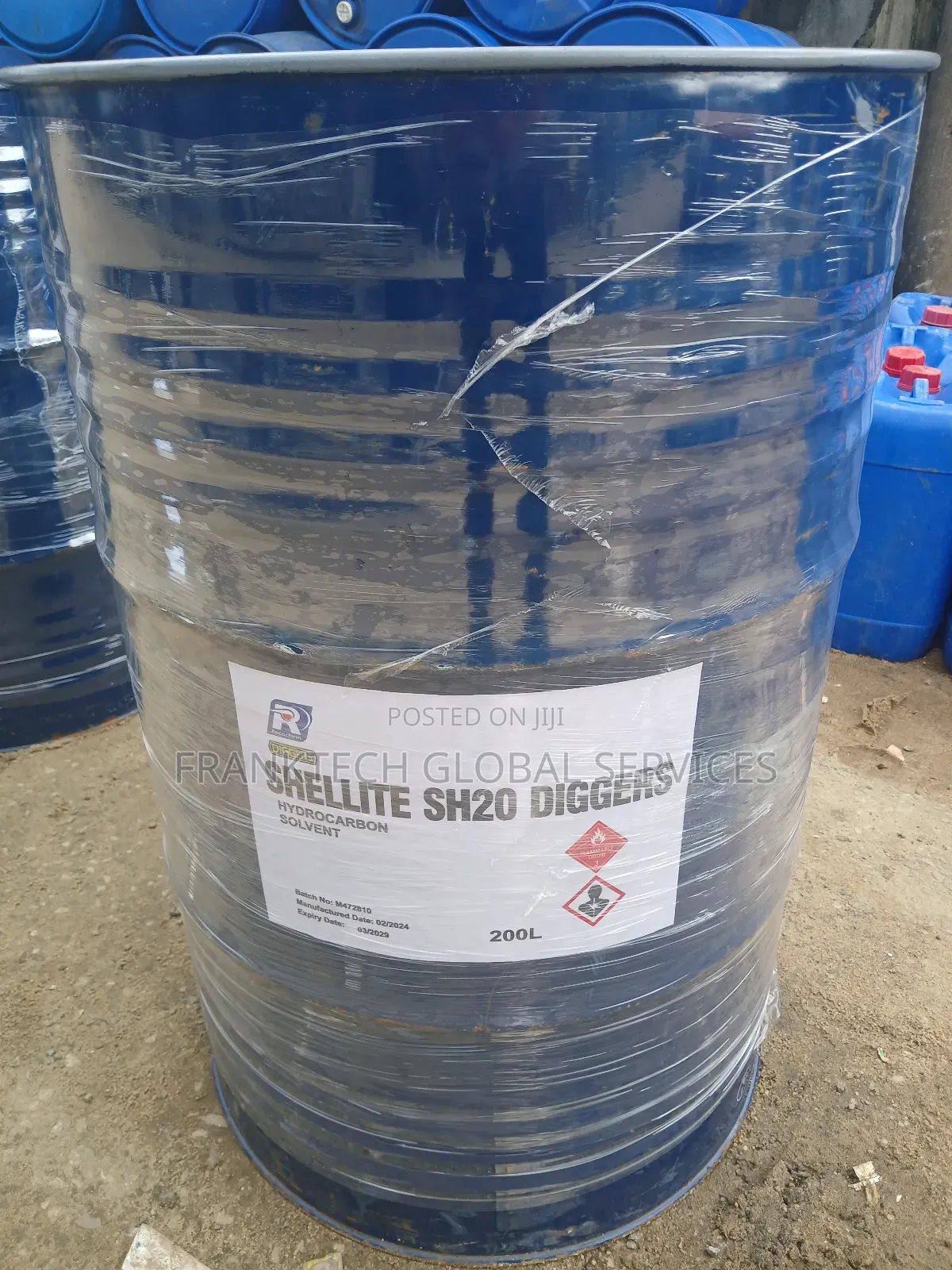 Shellite Sh20 Diggers Hydrocarbon Solvent 200l