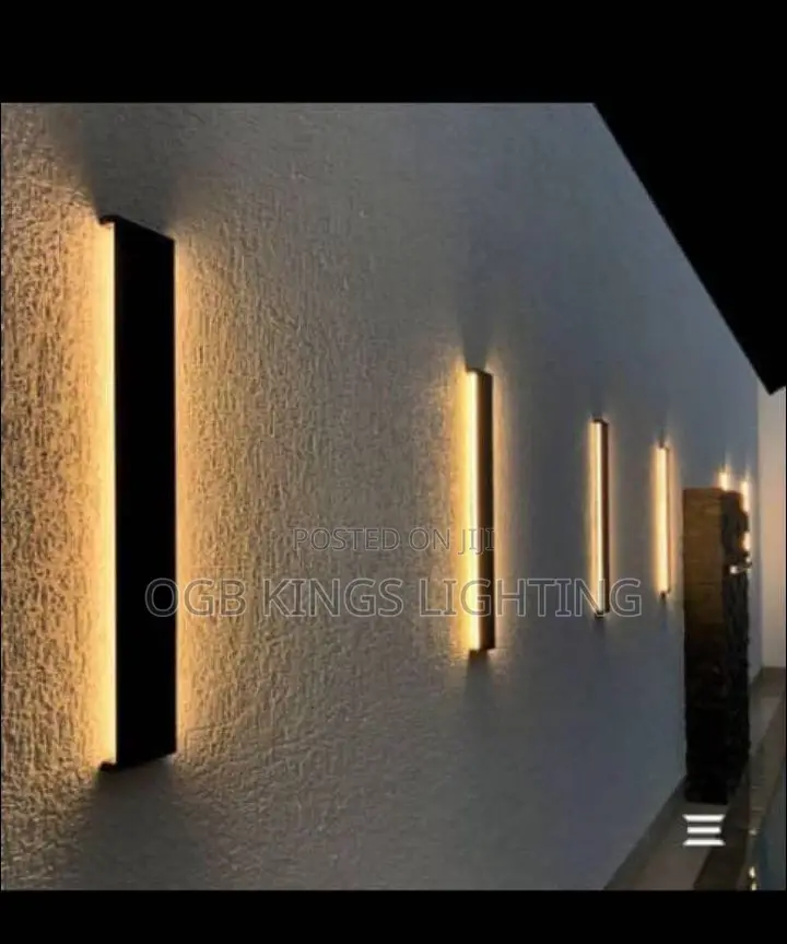 Wall Lamps Line Minimalist Light Long Strip Outdoor Waterproof Garde