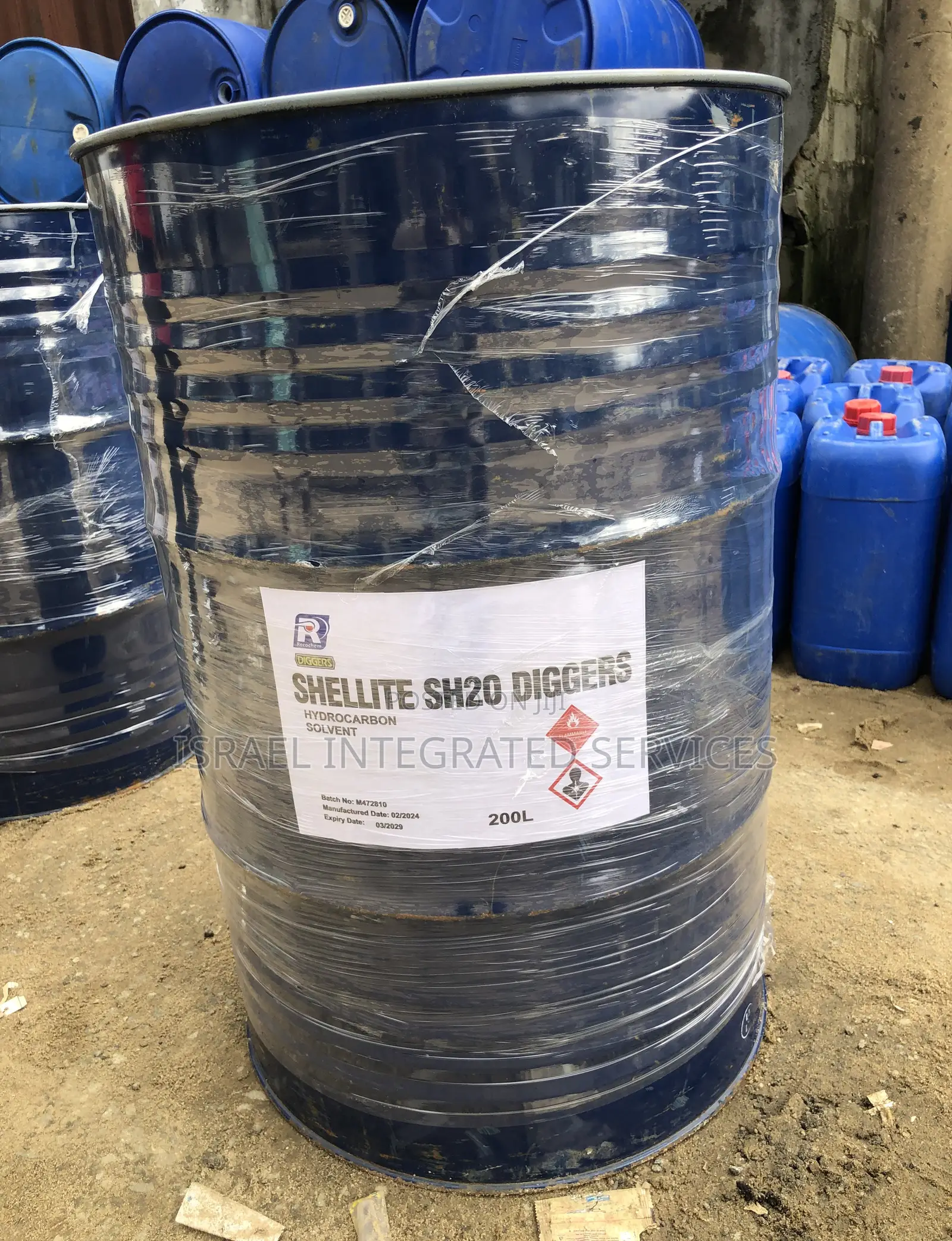 Shellite Sh20 Diggers, Hydrocarbon Solvent 200l