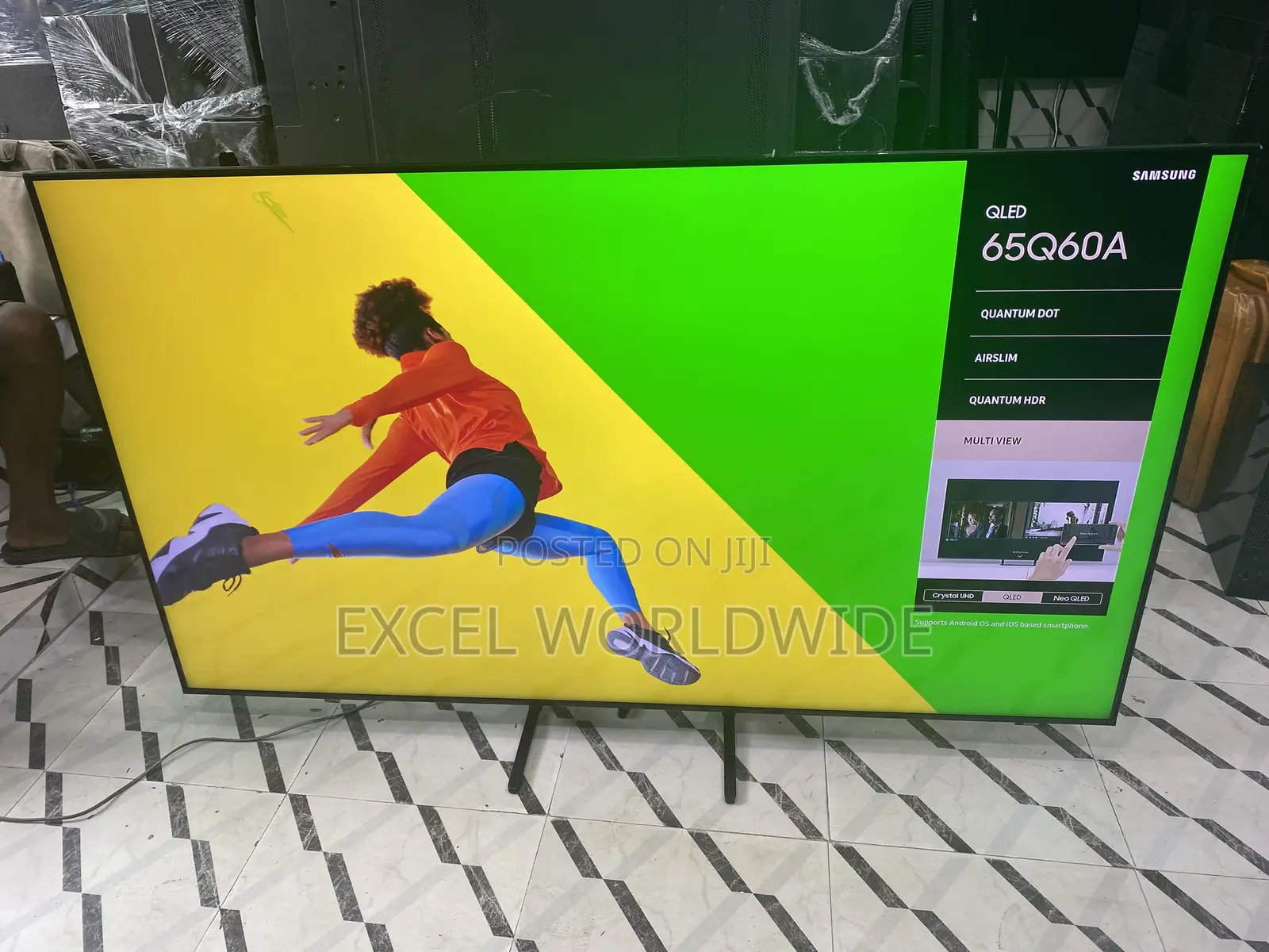 65” Samsung Qled Airslim Design With Quantum Processor Lite Smart
