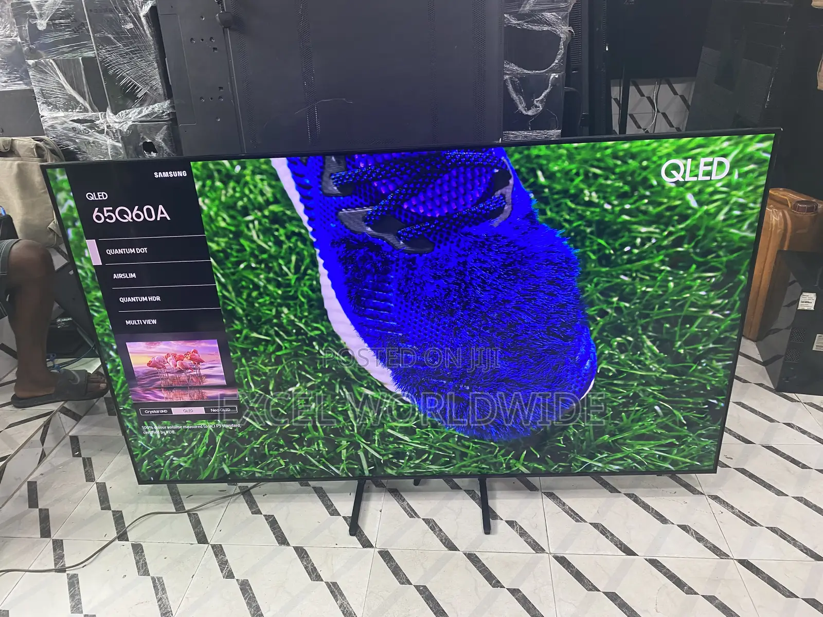 65” Samsung Qled Airslim Design With Quantum Processor Lite Smart