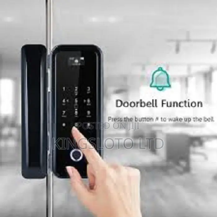 Intelligent Smart Glass Door Lock