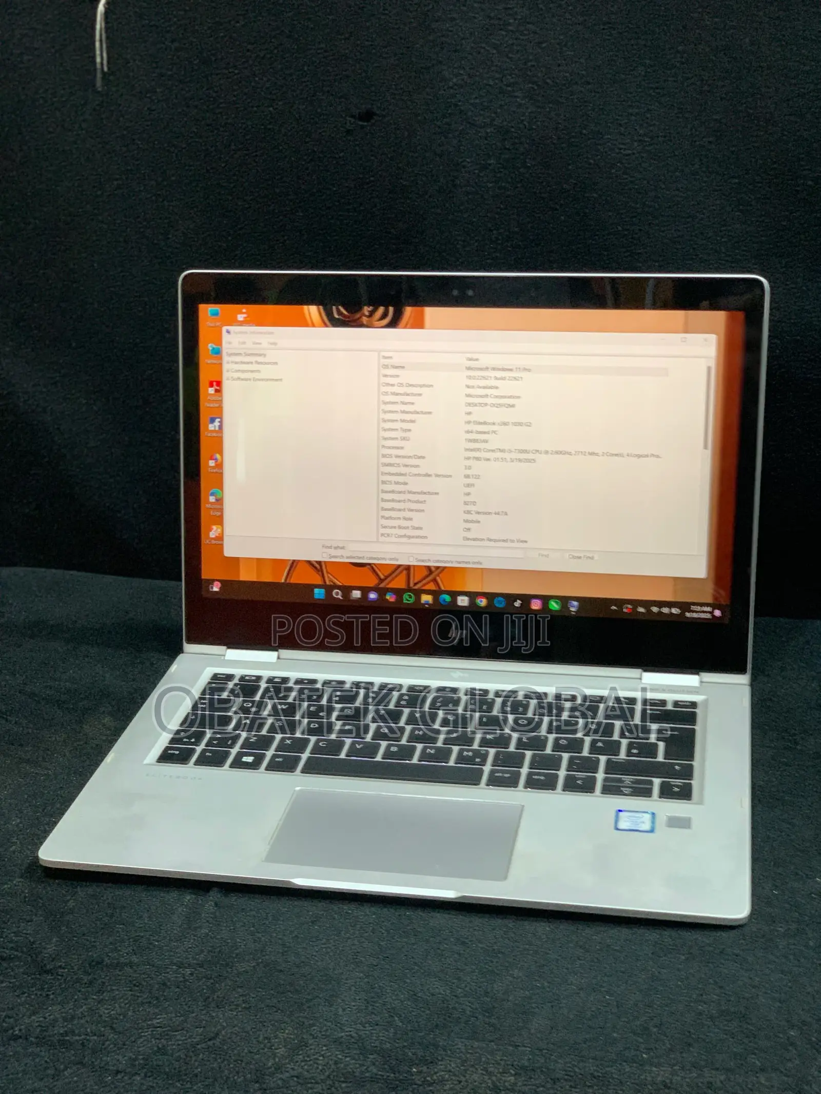 Laptop HP EliteBook x360 1030 G2 16GB Intel Core i5 SSD 256GB