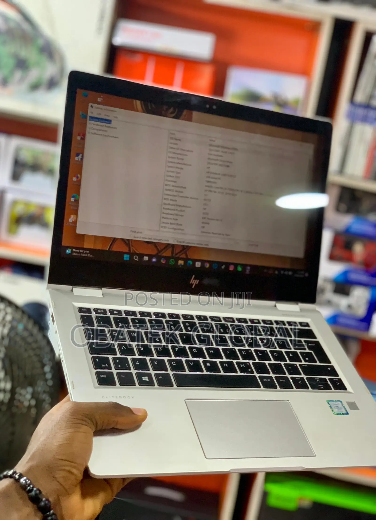 Laptop HP EliteBook X360 1030 G2 16GB Intel Core i5 SSD 256GB