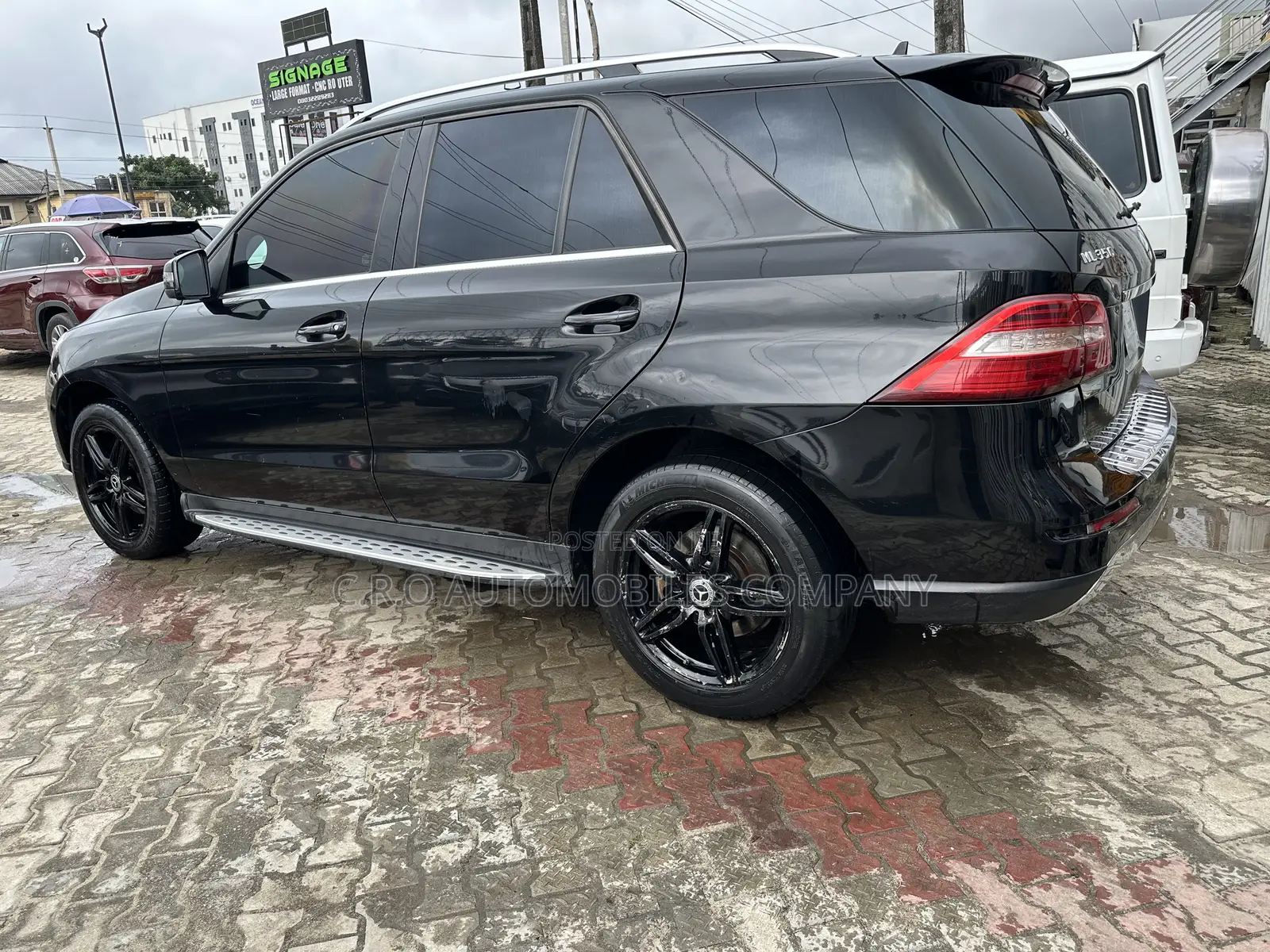 Mercedes-Benz M Class ML350 4MATIC 4dr SUV AWD (3.5L 6cyl 7A) 2014 Gray