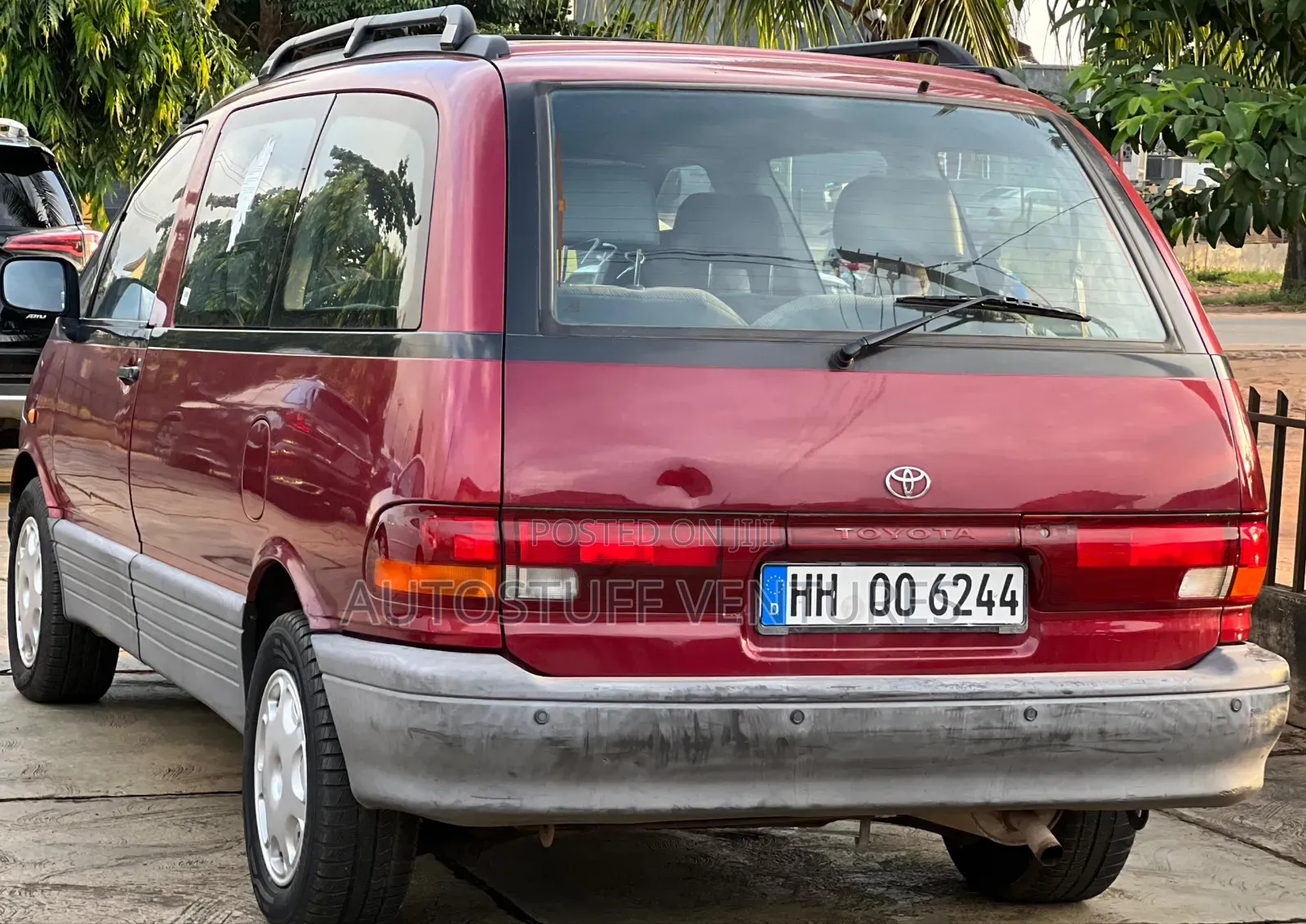 Toyota Previa 2.4 GL 1991 Red