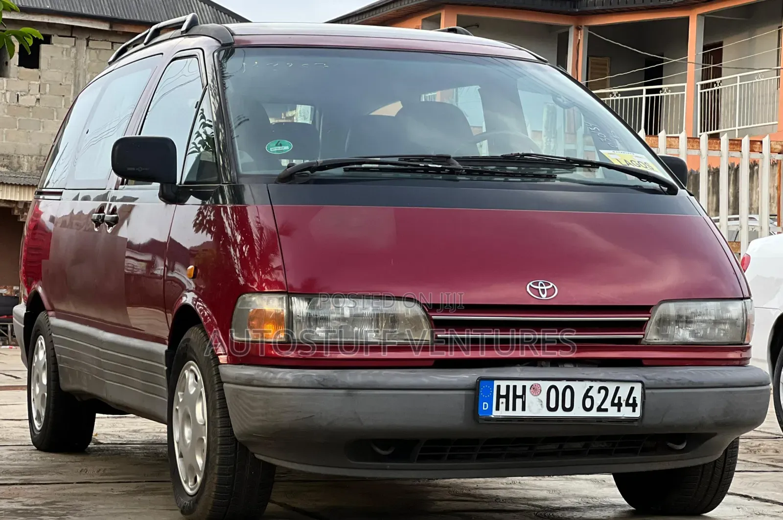 Toyota Previa 2.4 GL 1991 Red