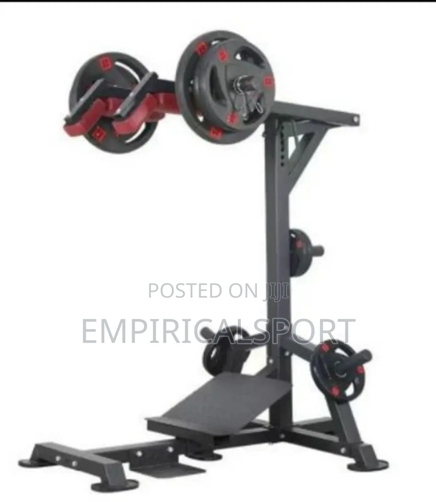 Semi-Commercial Calf Raise + Hack Squat Leverage Machine