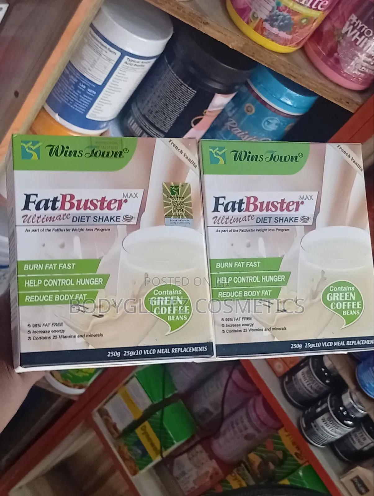 Fatbuster Ultimate Diet Shake Vanilla Flavour (Winstown)