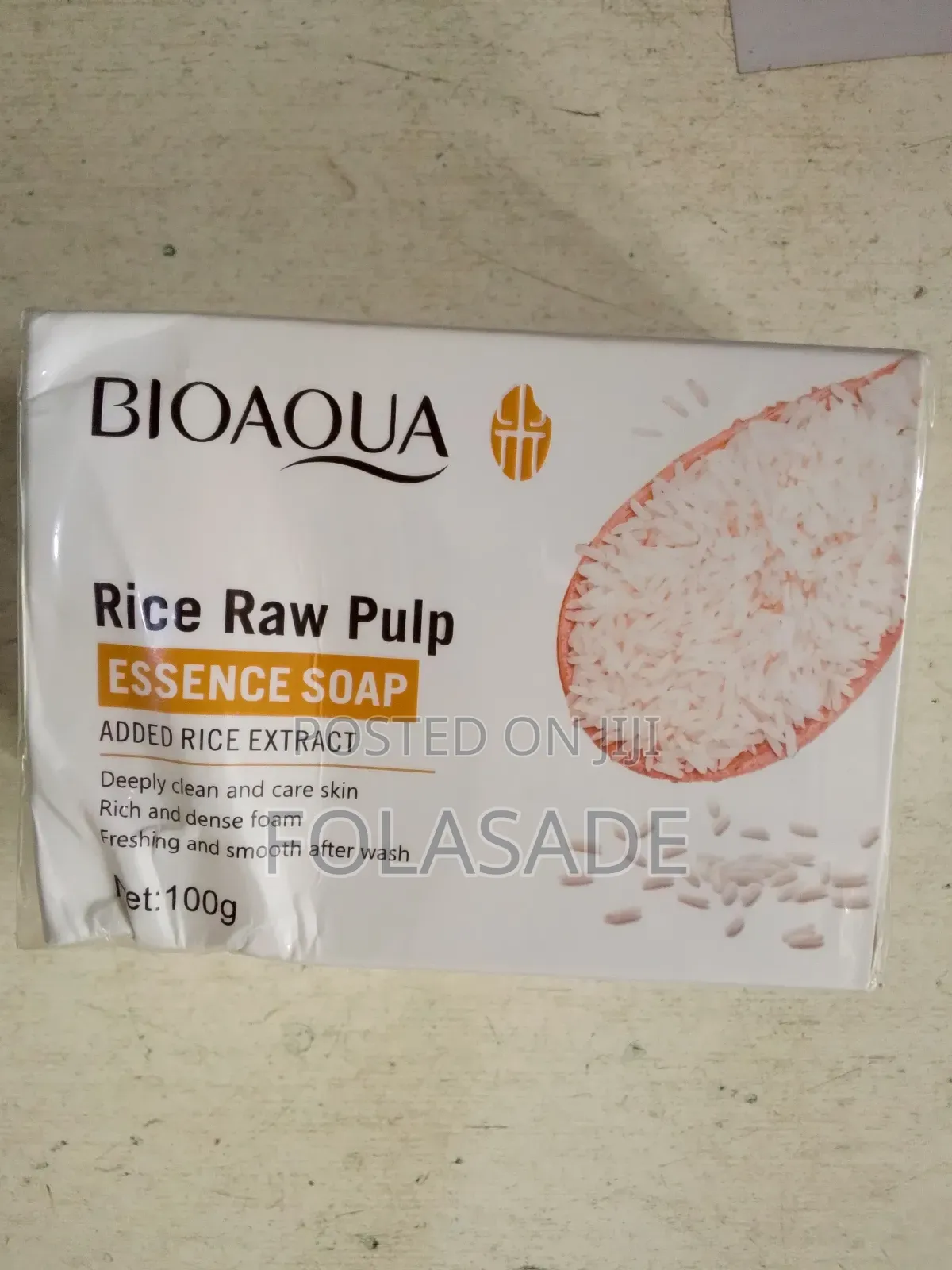 Rice Raw Pulp Essence Soap