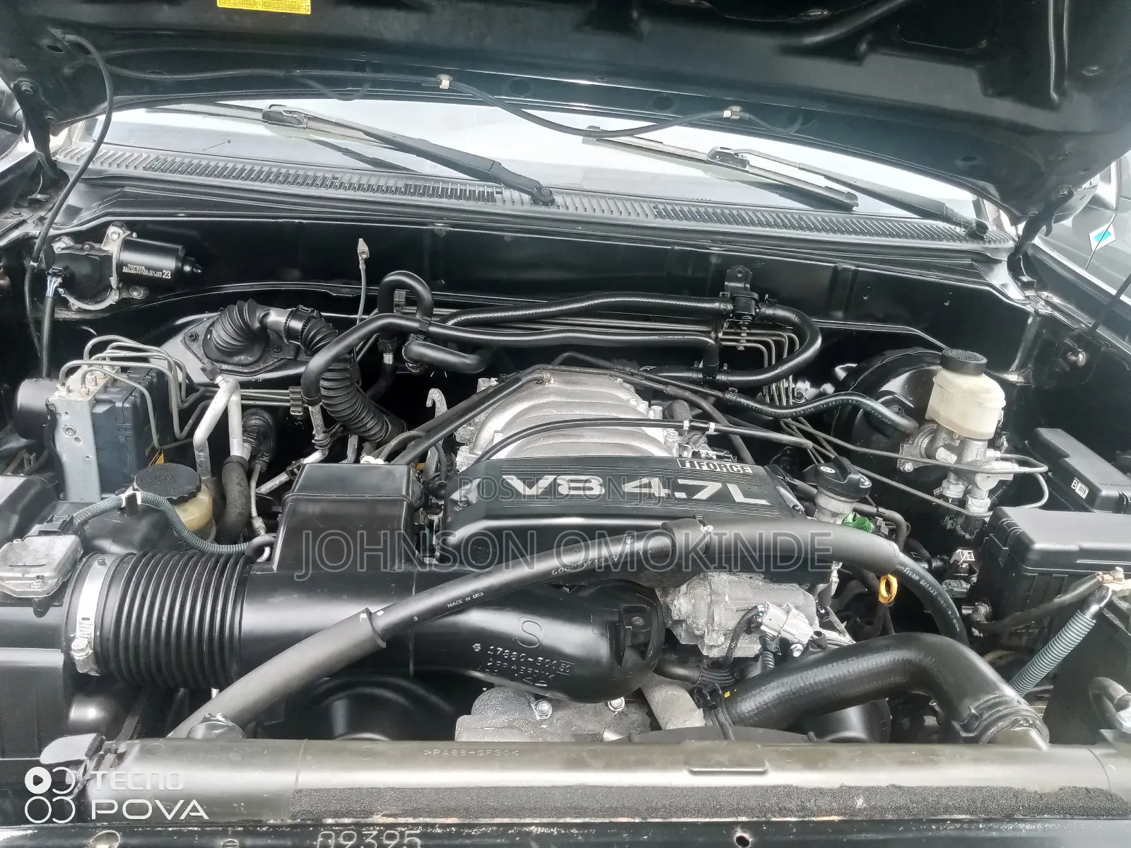 Toyota Sequoia Limited 4dr SUV (4.7L 8cyl 4A) 2004 Black