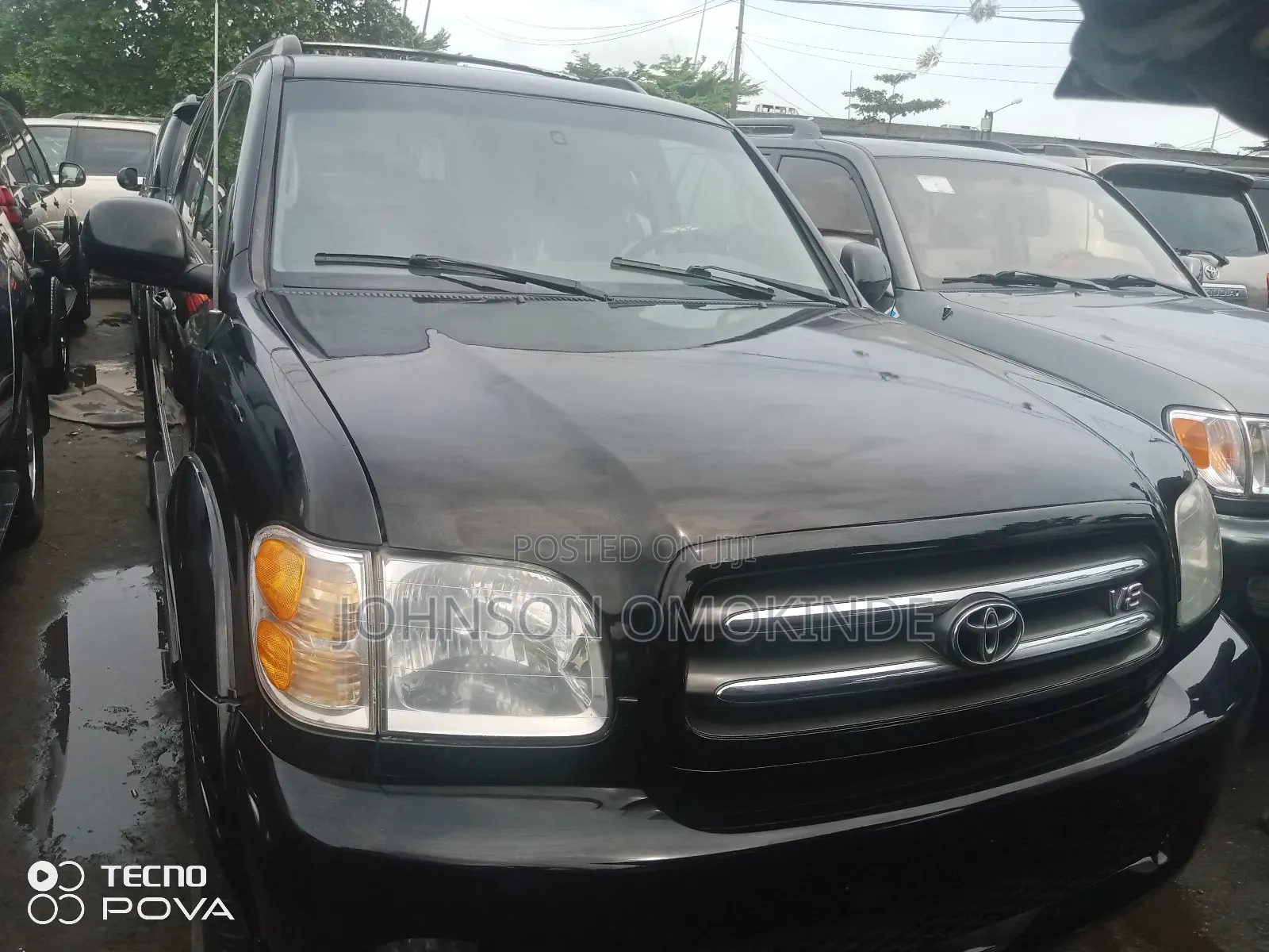 Toyota Sequoia Limited 4dr SUV (4.7L 8cyl 4A) 2004 Black