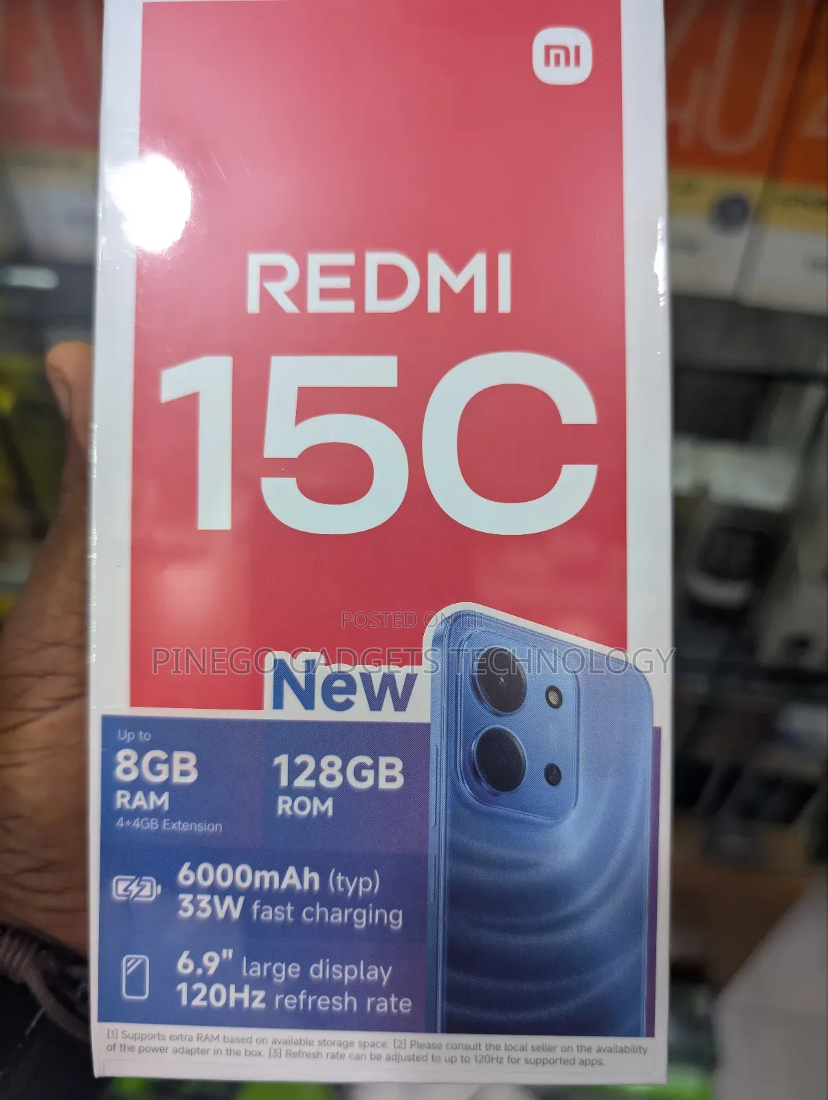 New Xiaomi Redmi 15C 4G 128 GB