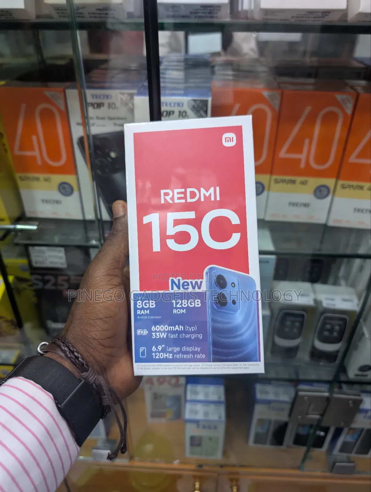 New Xiaomi Redmi 15C 4G 128 GB