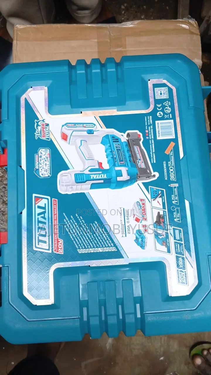 Total Cordless Nail Staple Gun
