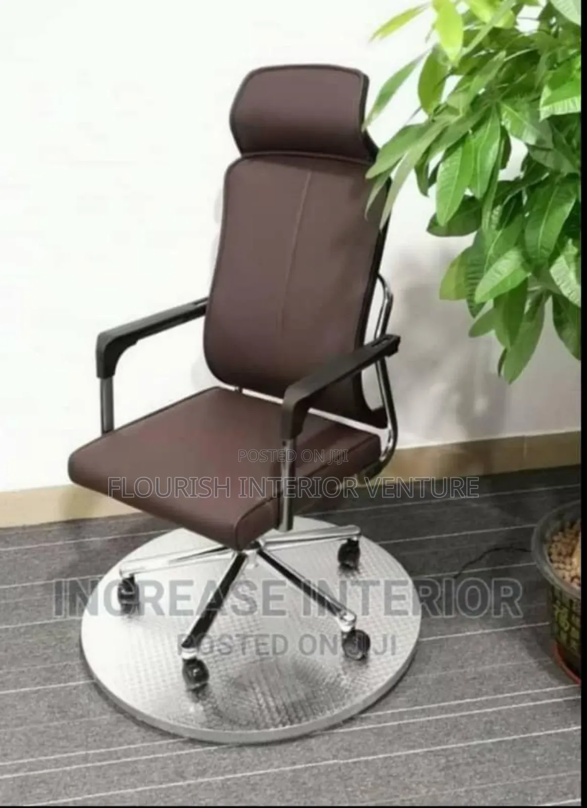 Executive Quality Imported Office Chair With Rest