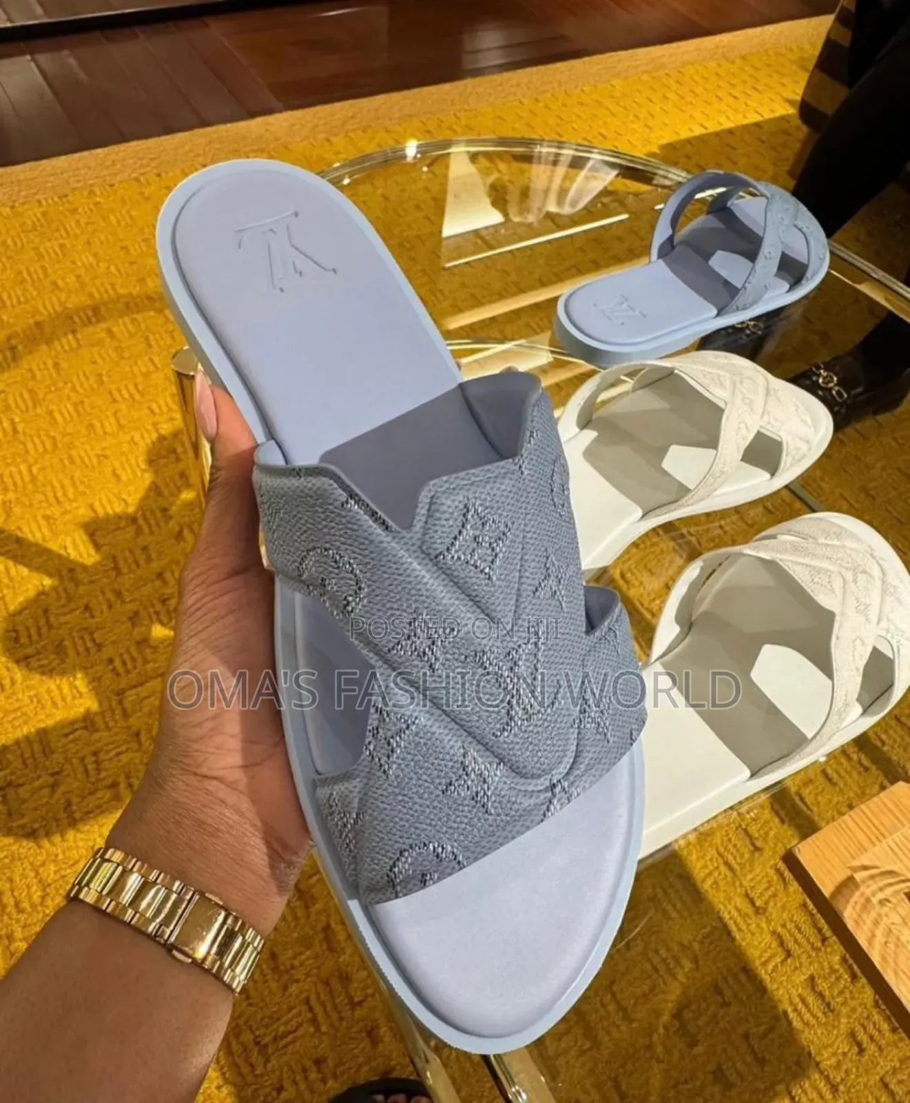 *Louis Vuitton Luxury Slide* Now Available in Store