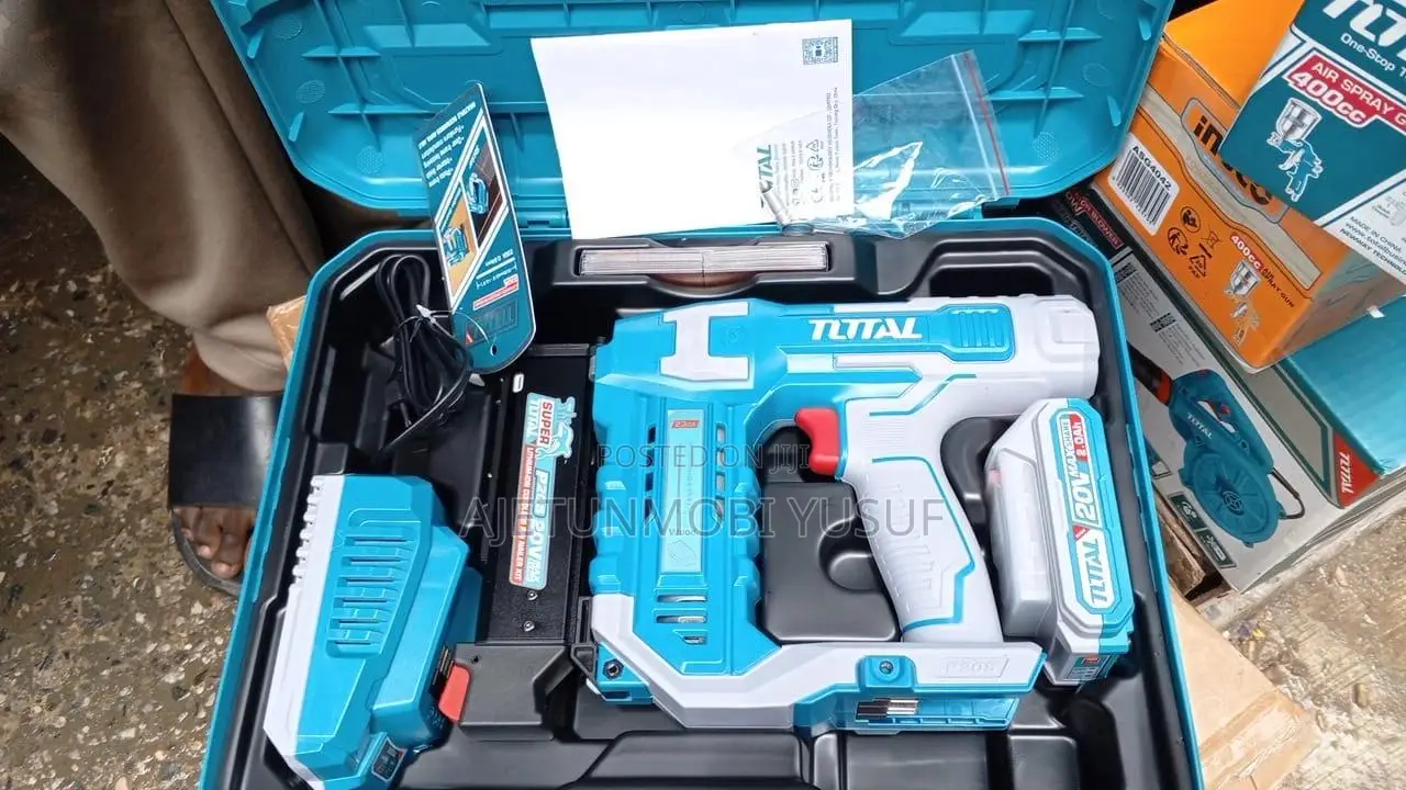 Total Cordless Nail Staple Gun