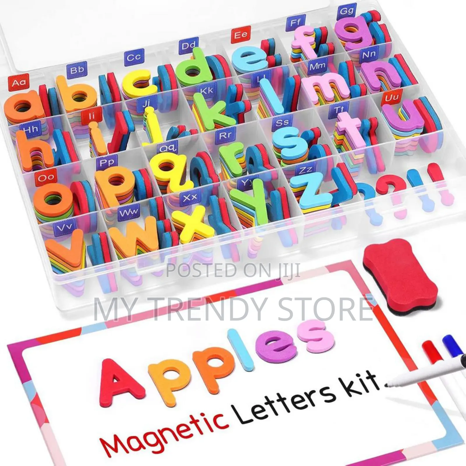 Letter Magnetic Sticker Box for Kids