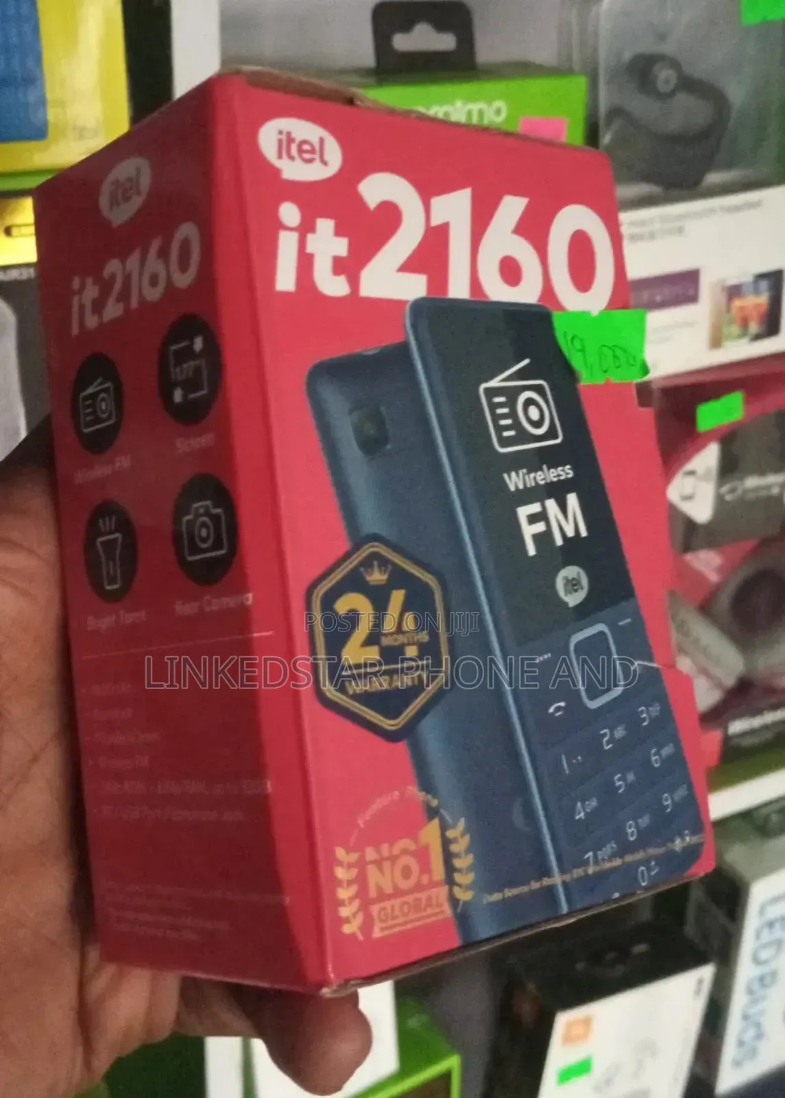 New Itel it2160 Black