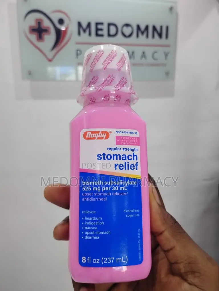 Rugby Stomach Relief – Bismuth Subsalicylate 237ml