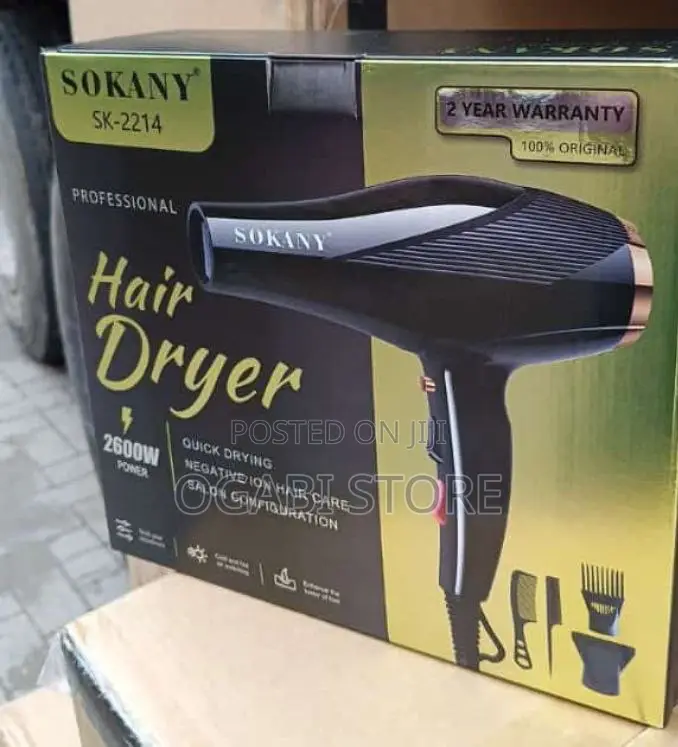 Sokany Hair Dryer 2600 Watts