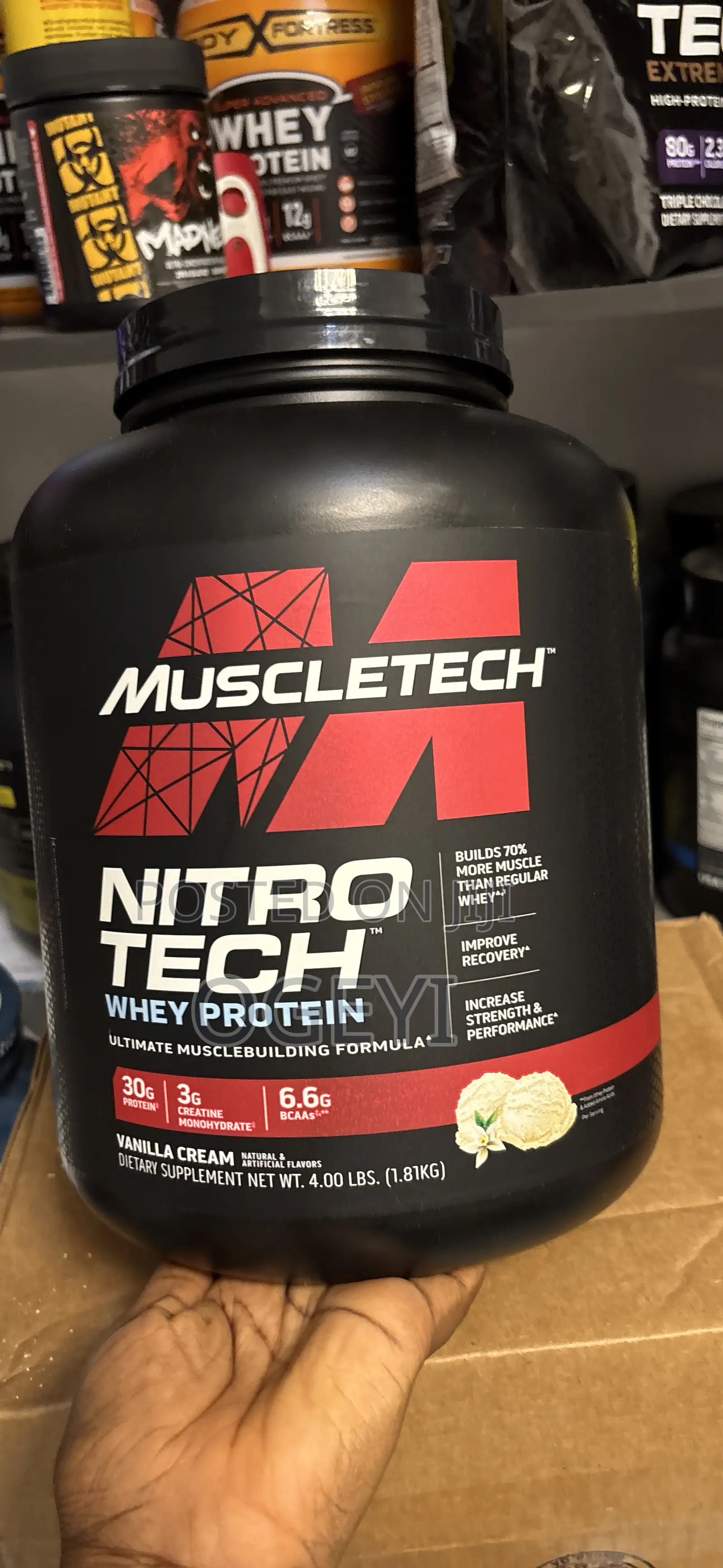 Muscletech Nitro Tech Whey Protein