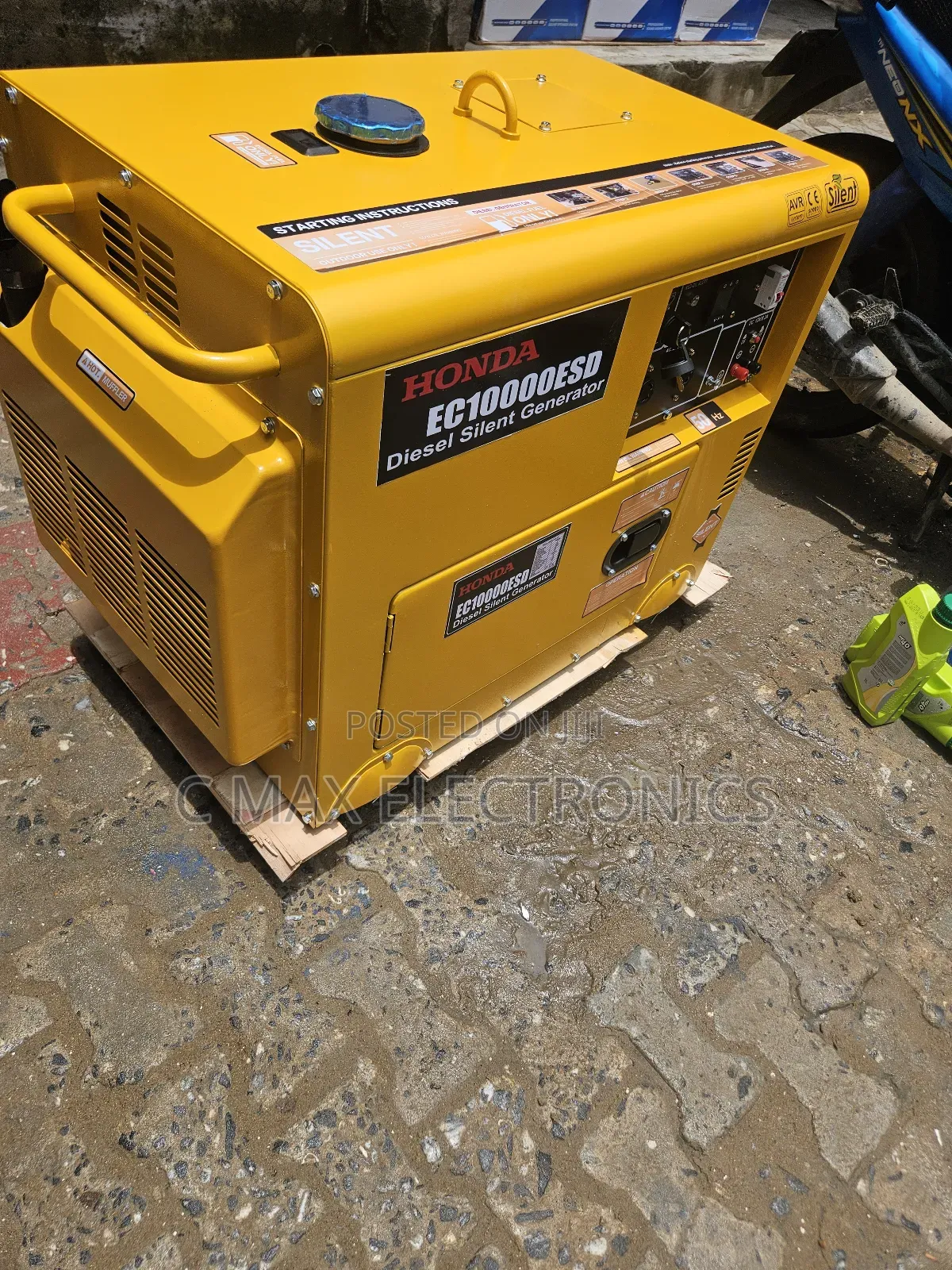 Honda 10kva Diesel Soundproof Generator 100%Copper Wire