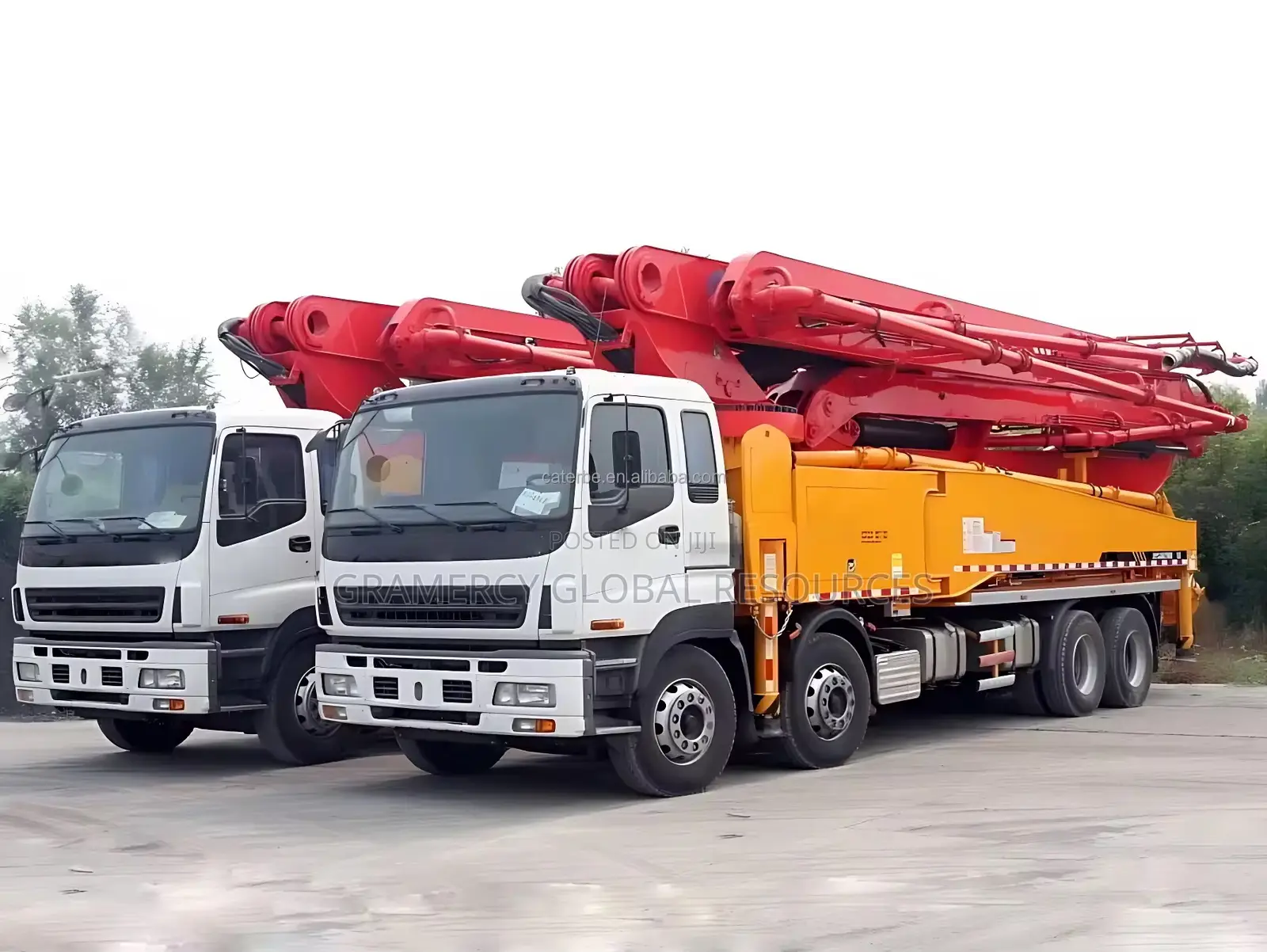 Foreign Used Tokunbo Concrete Pump Truck 37meters