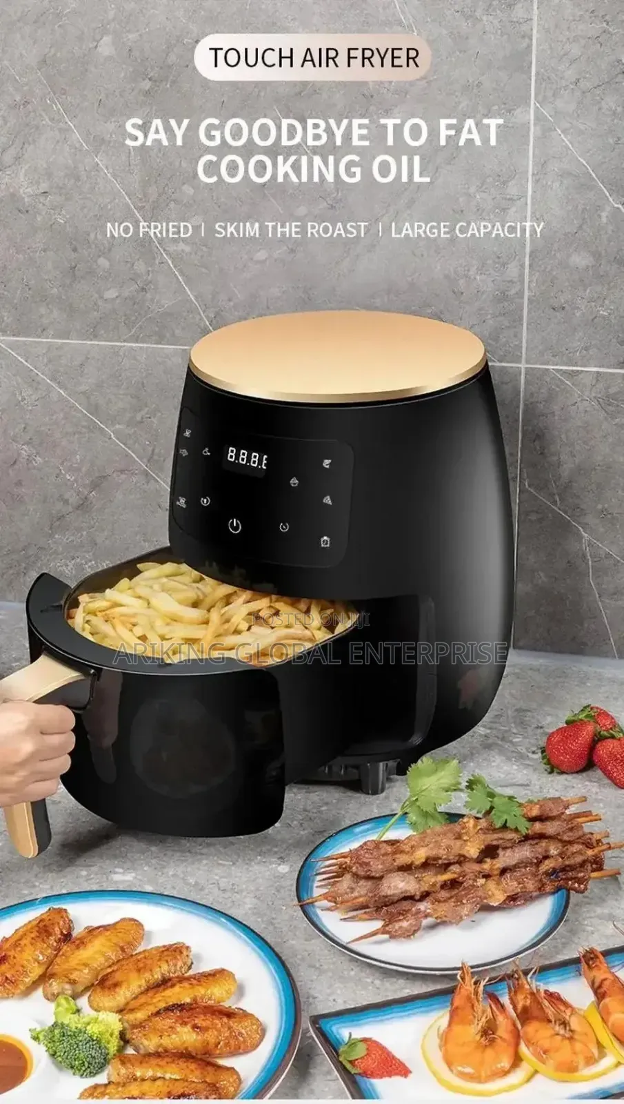 Touch Led Air Fryer