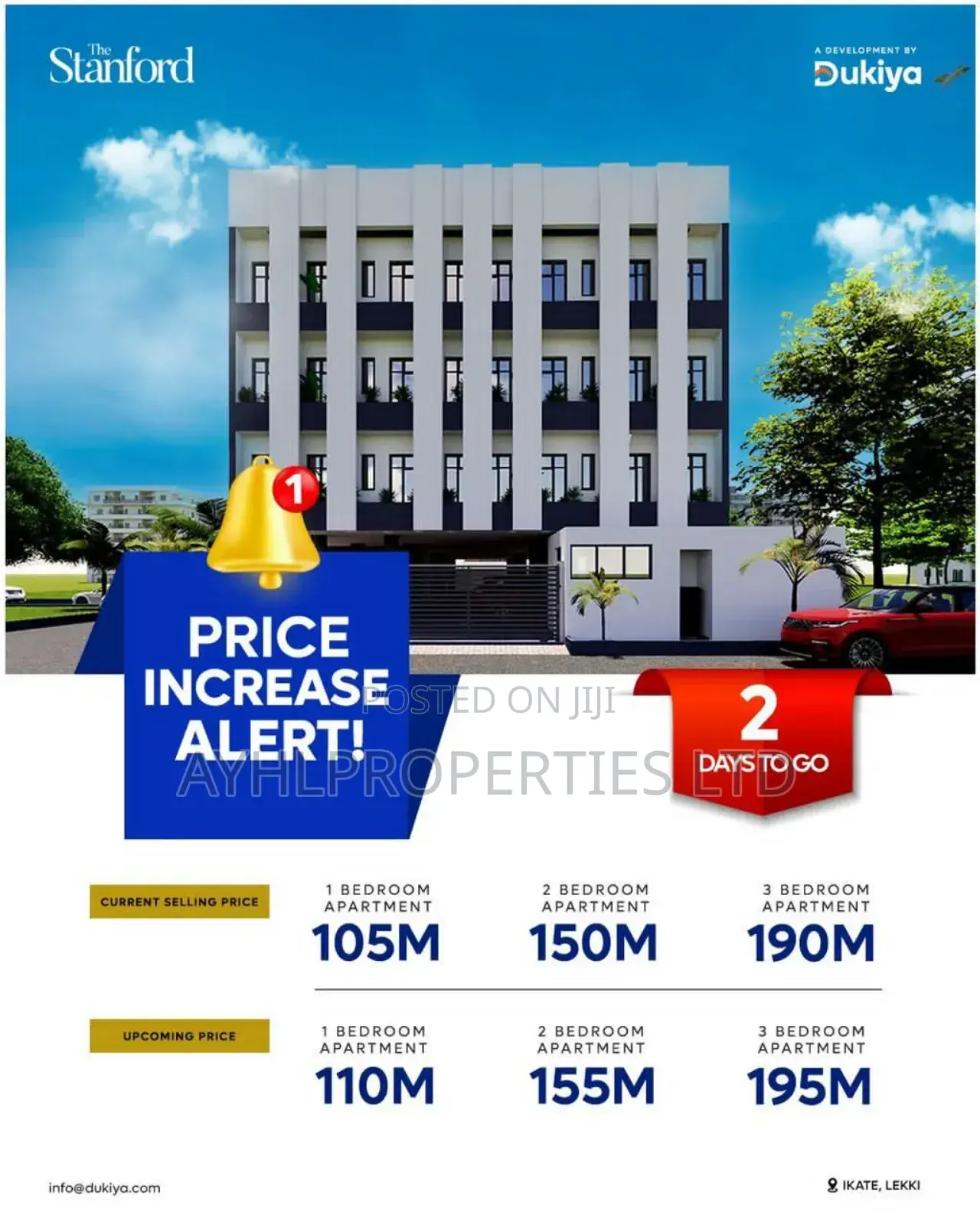2bdrm Apartment in Dukiya Estate, Lekki Phase 1 for sale