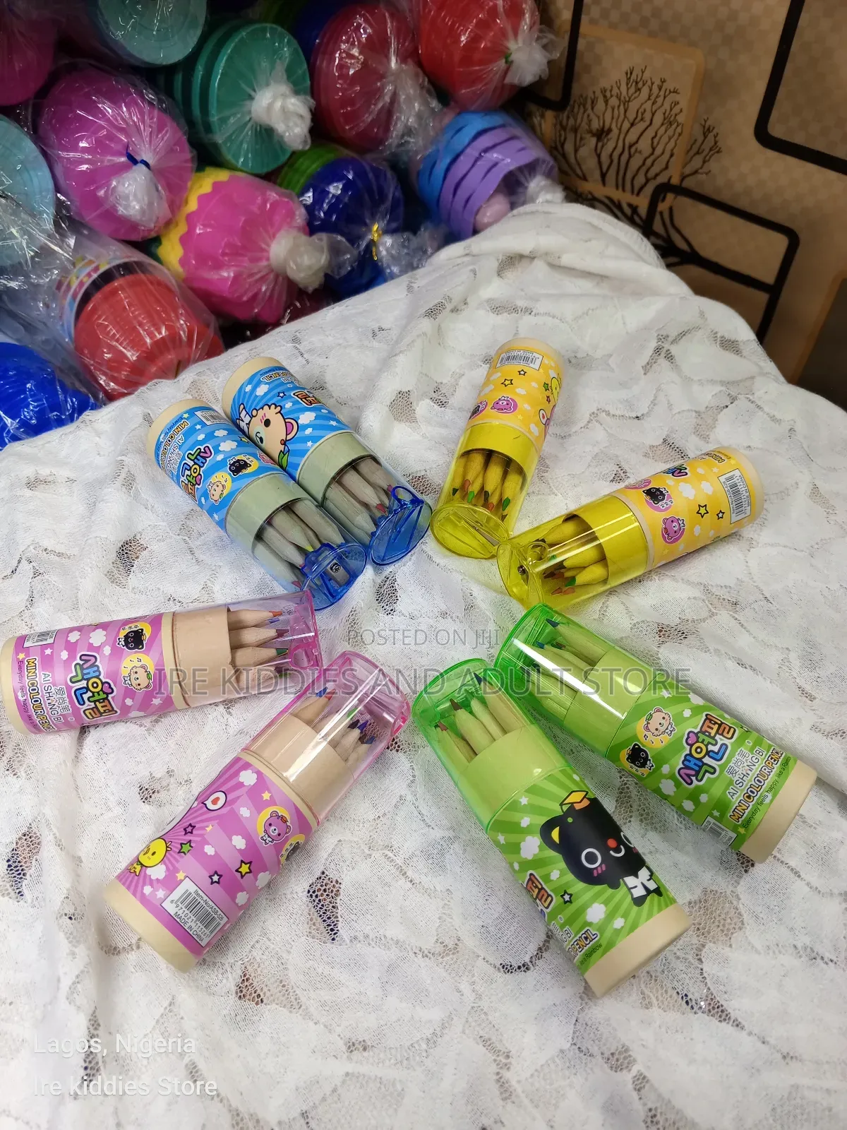12 Packs of Cute Colour Pencil