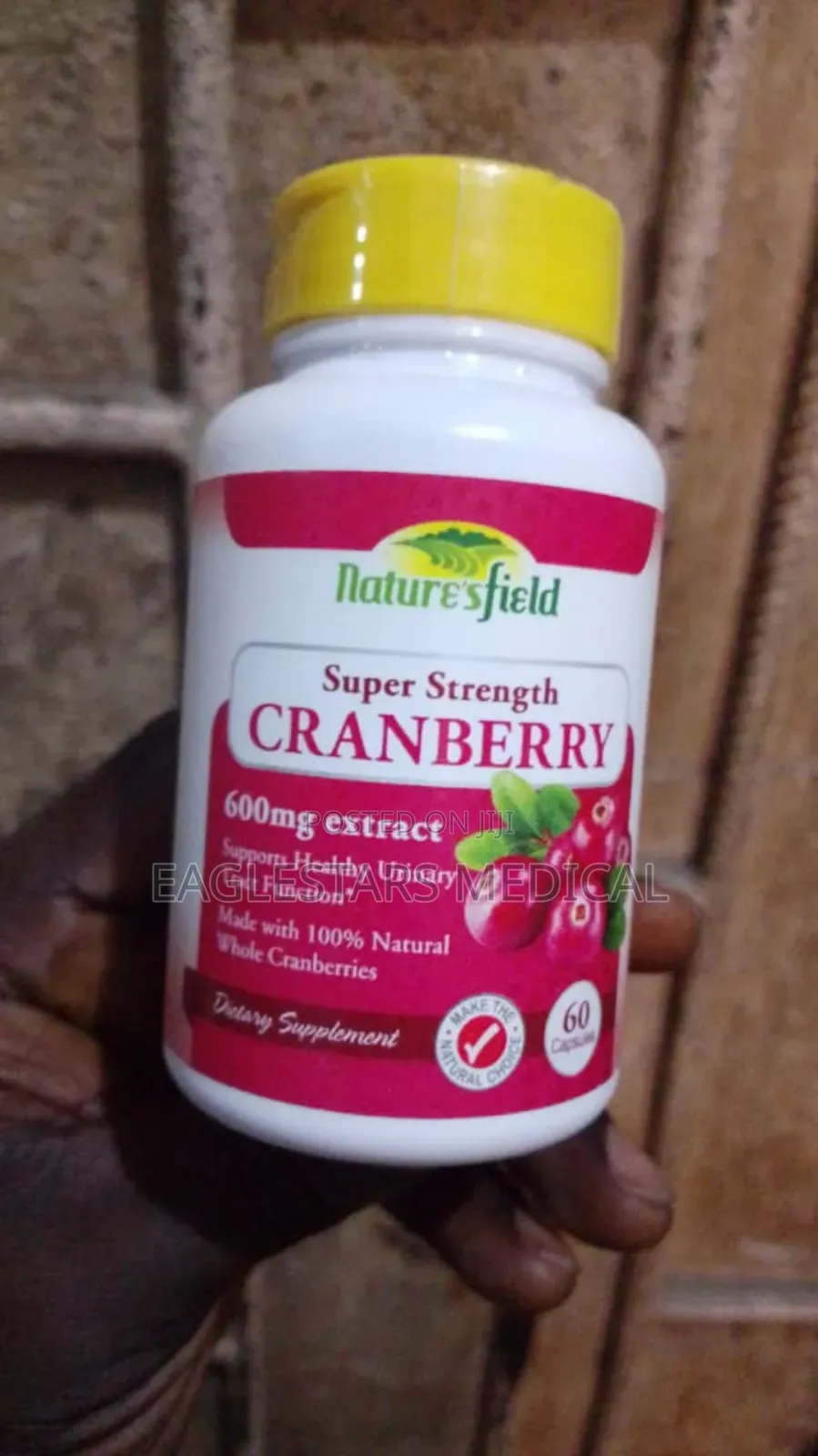 Natures Field Super Strength Cranberry