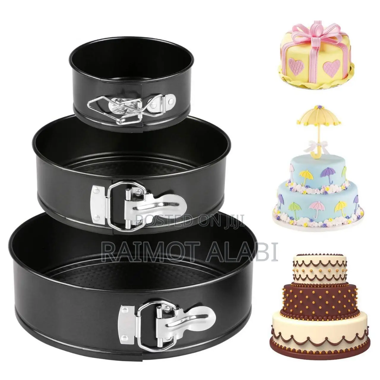 3in1 Aluminum Cake Mould