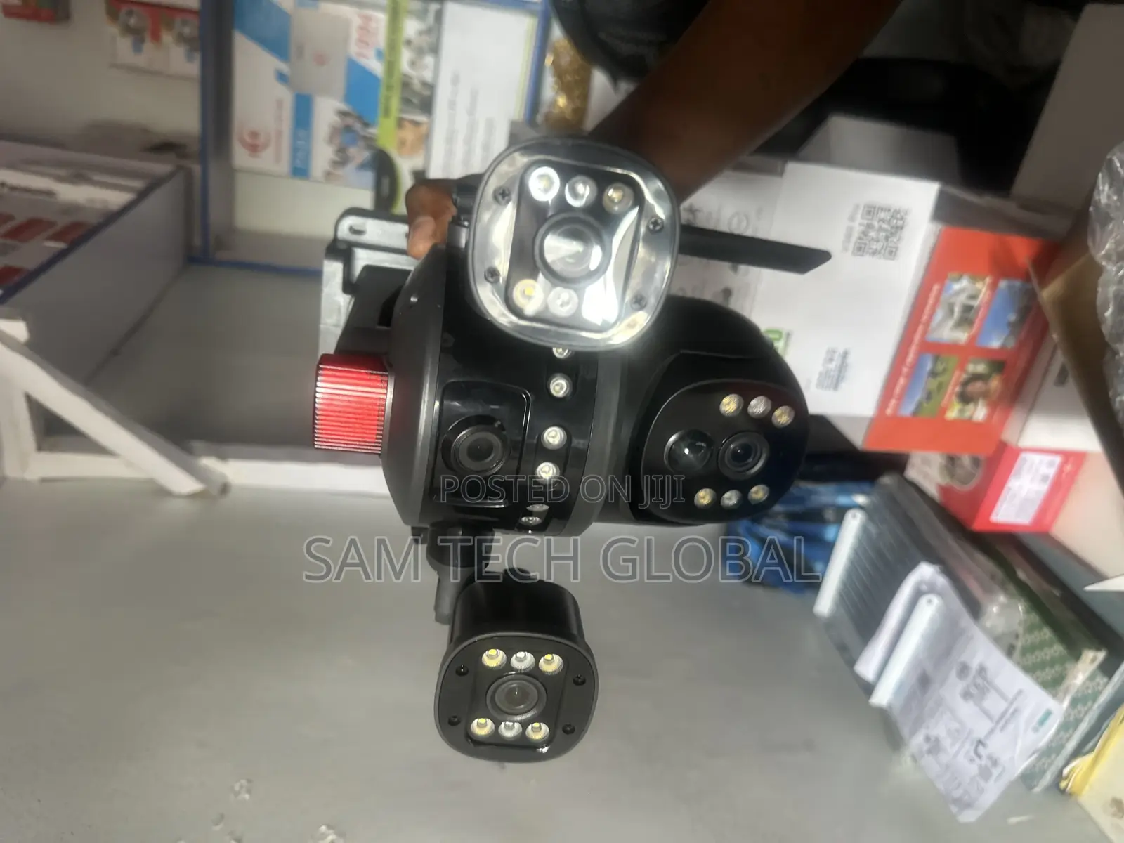 V380 Triple Lens Solar Camera (R3)
