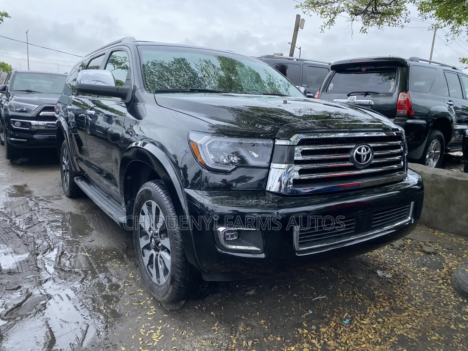 Toyota Sequoia Limited 4x4 2018 Black