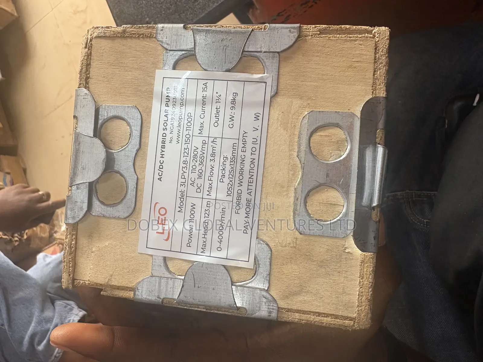 1.5hp Leo Ac/Dc Solar Pump