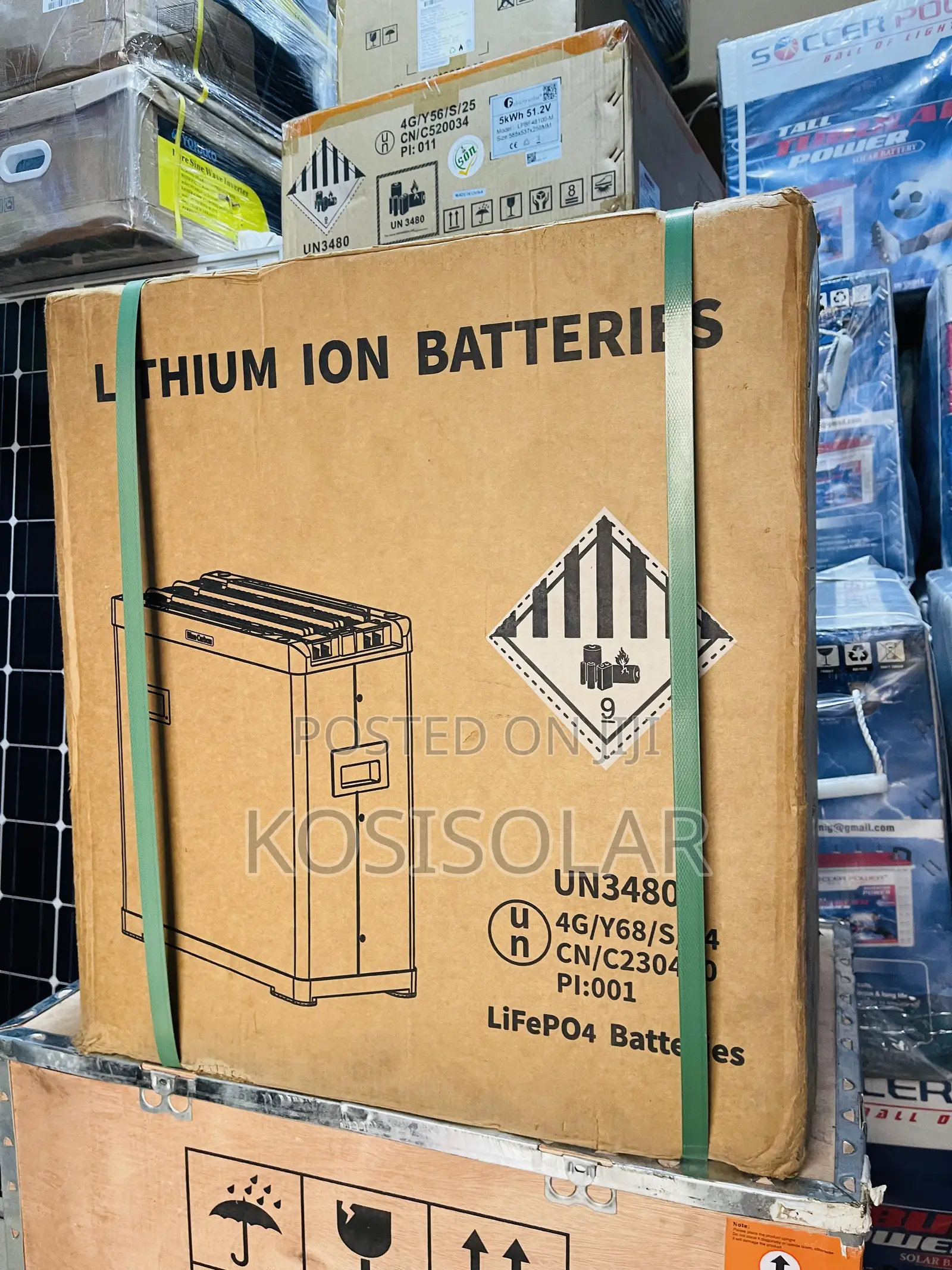 5kwh 48v Blue Carbon Lilthum Ion Battery