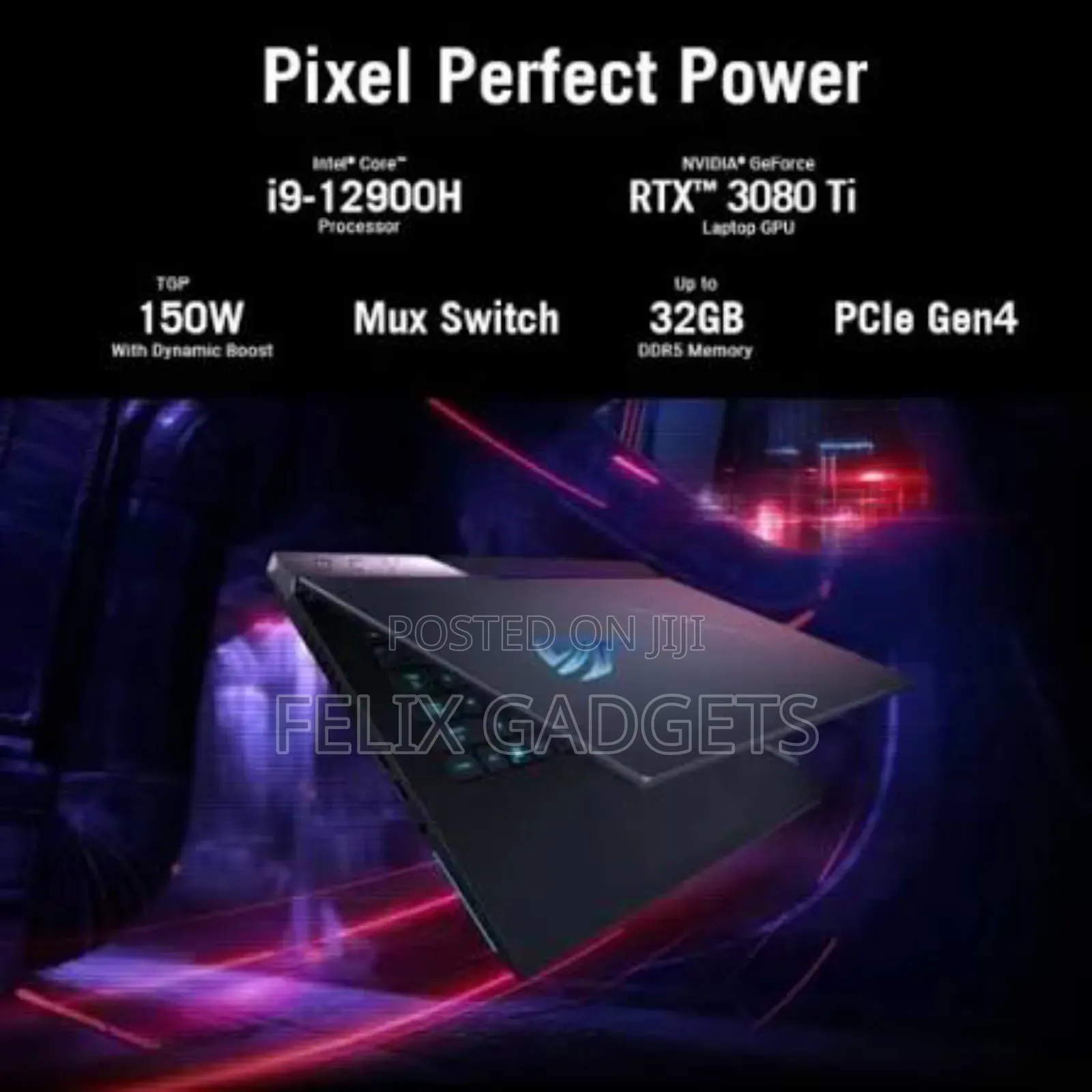 New Laptop Asus ROG Strix SCAR II 32GB Intel Core i9 SSD 1T