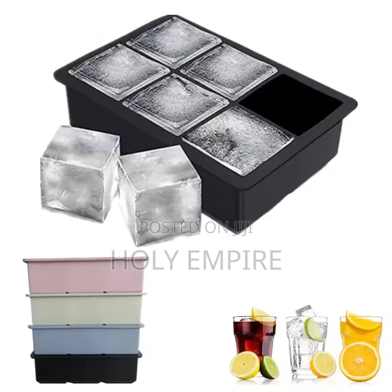 Ice Cube Trays Silicone Ice Cube Molds for Freezer With Lid Reusable