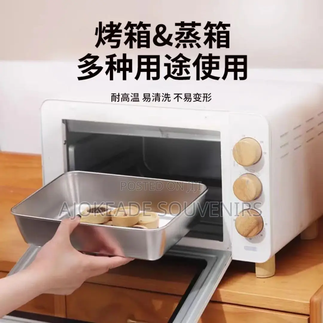3pcs Stainless Steel Food Storage With Lid
