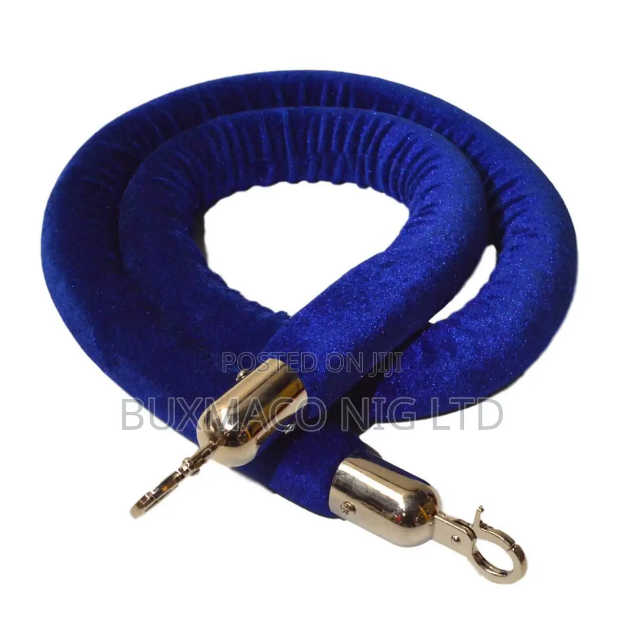 Stanchion Velvet Rope Blue Color