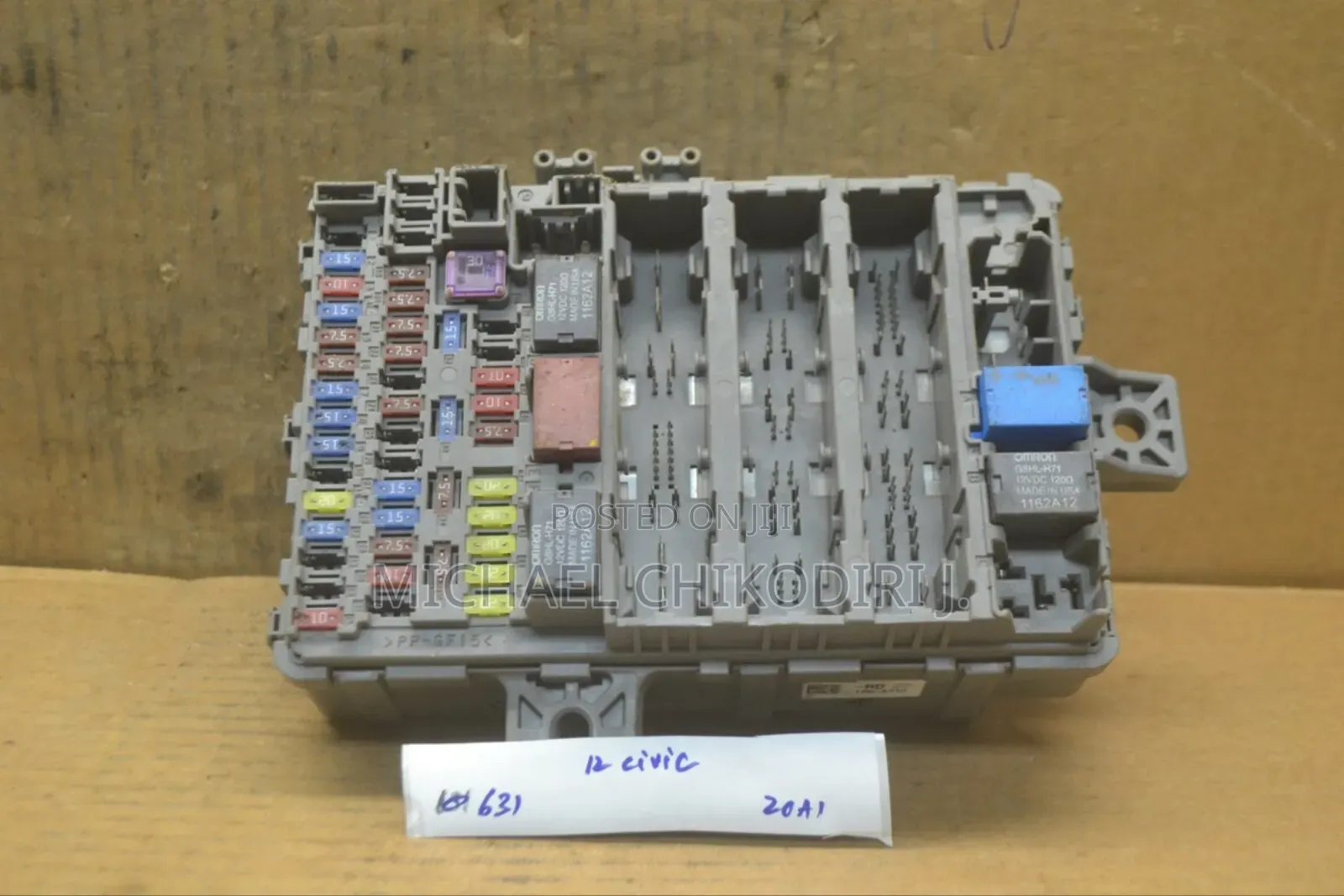 Inside Fuse Box For Honda Civic 2012/2016