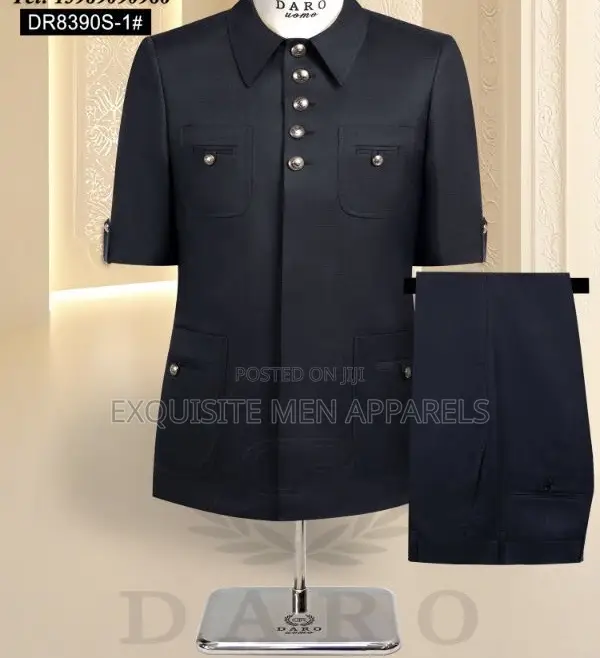 Designer Turkish Safari Men’S Suit
