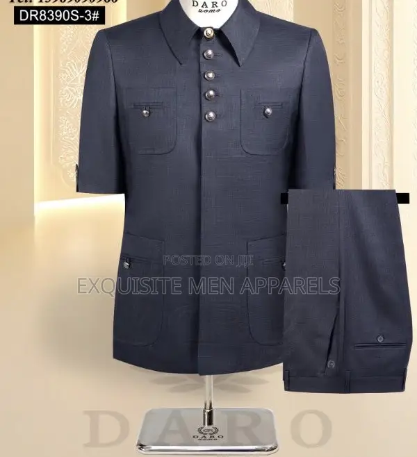 Designer Turkish Safari Men’S Suit