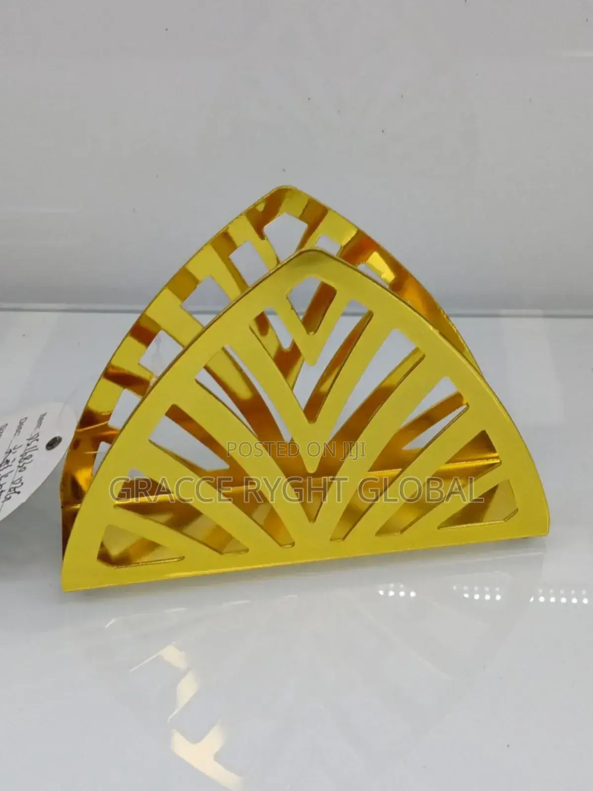 Gold Serviette Holder