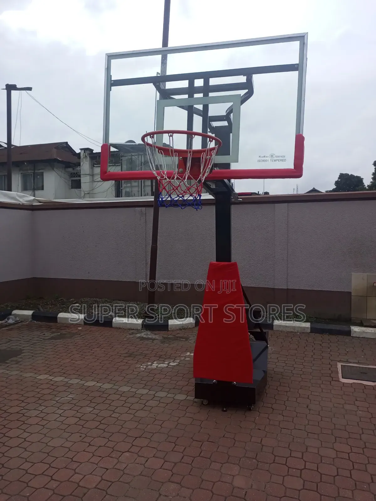 Commercial Basketball Post